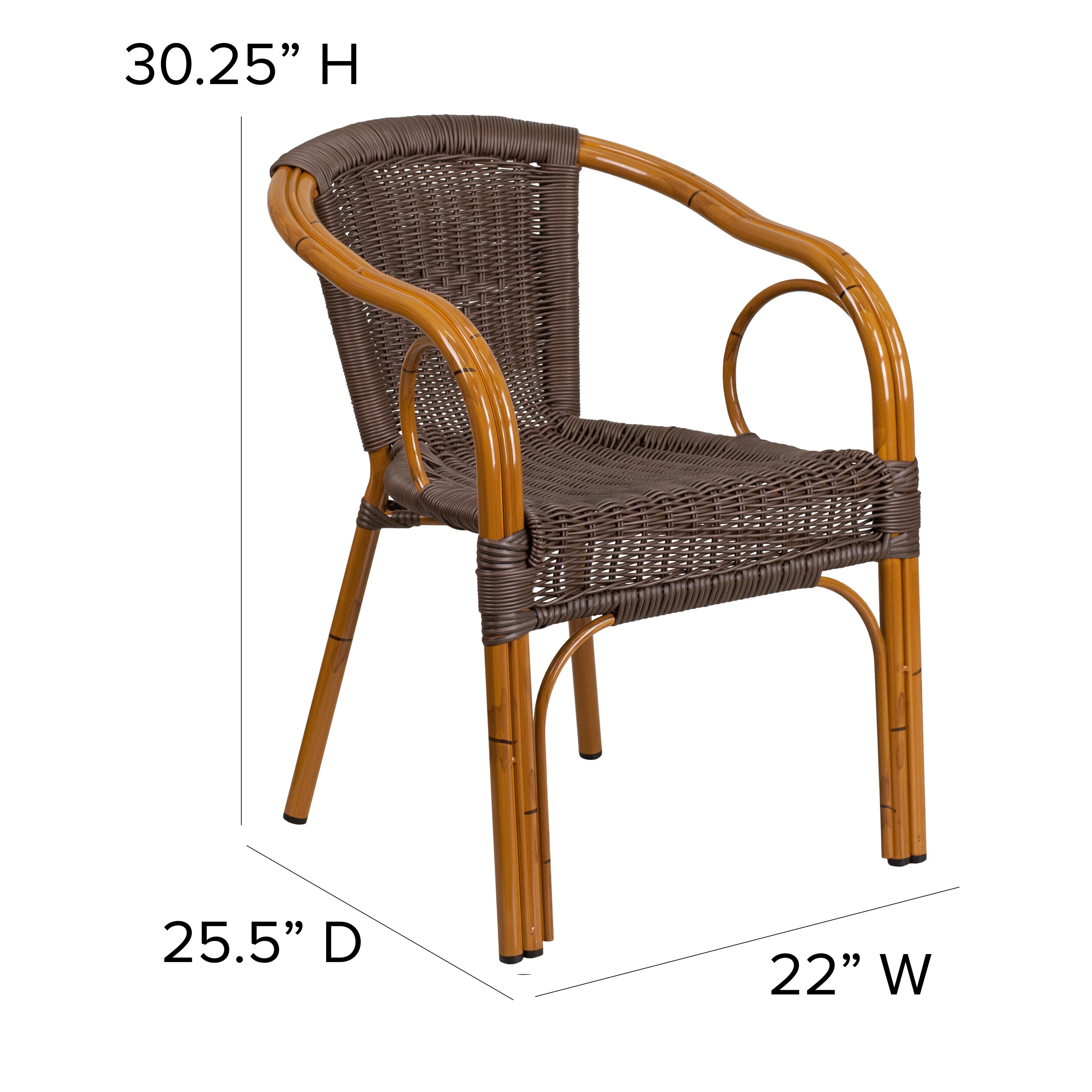 Flash Furniture 889142206255 Patio-Chairs - View #6