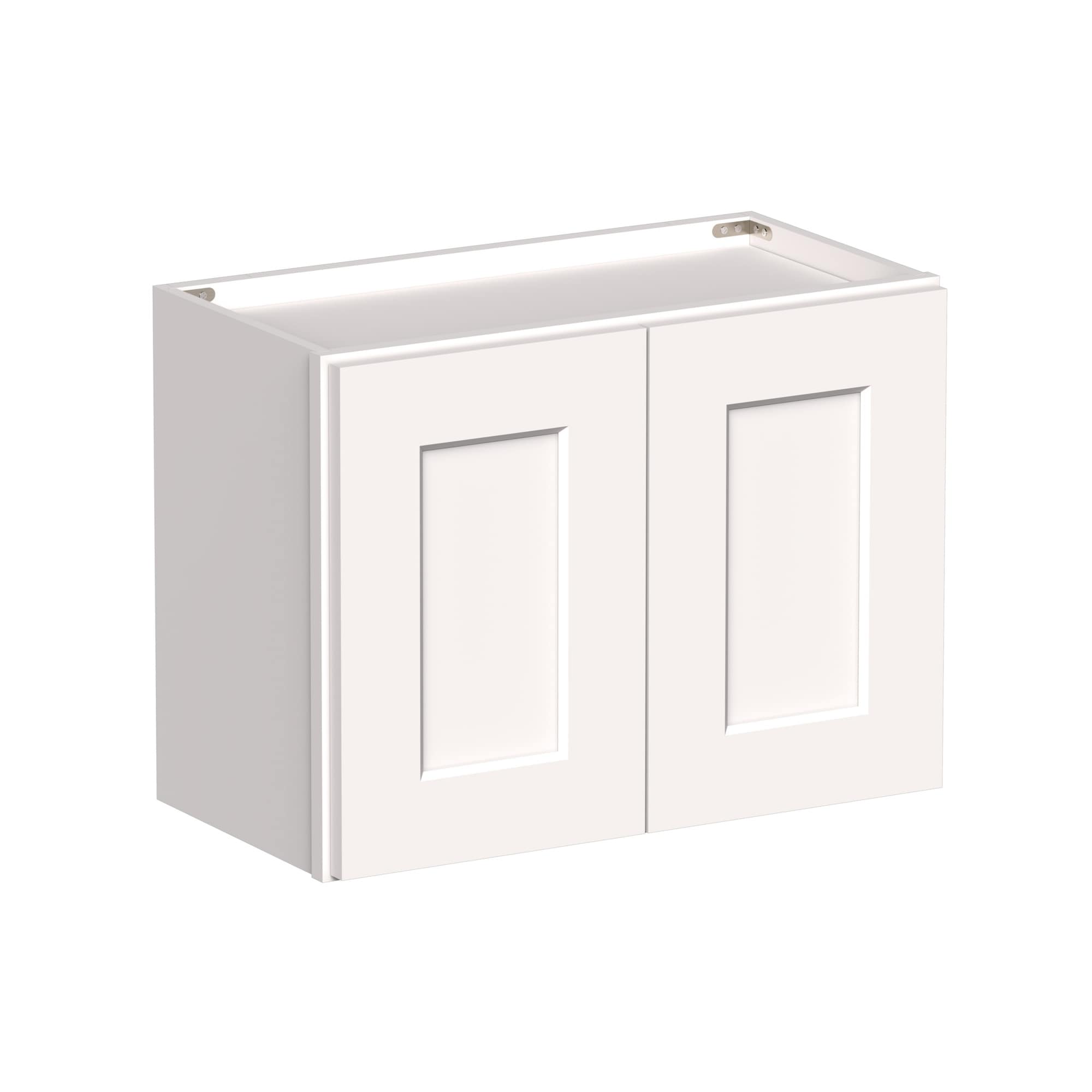 Boyel Living Short Wall Cabinet in White 24-in W x 18-in H x 12-in D