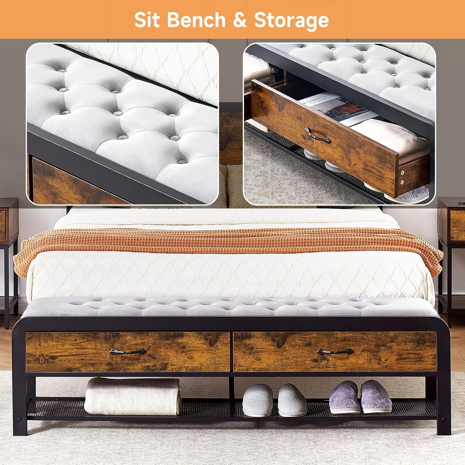 Qeetex WWJ-PHO-0X77379L beds - View #2