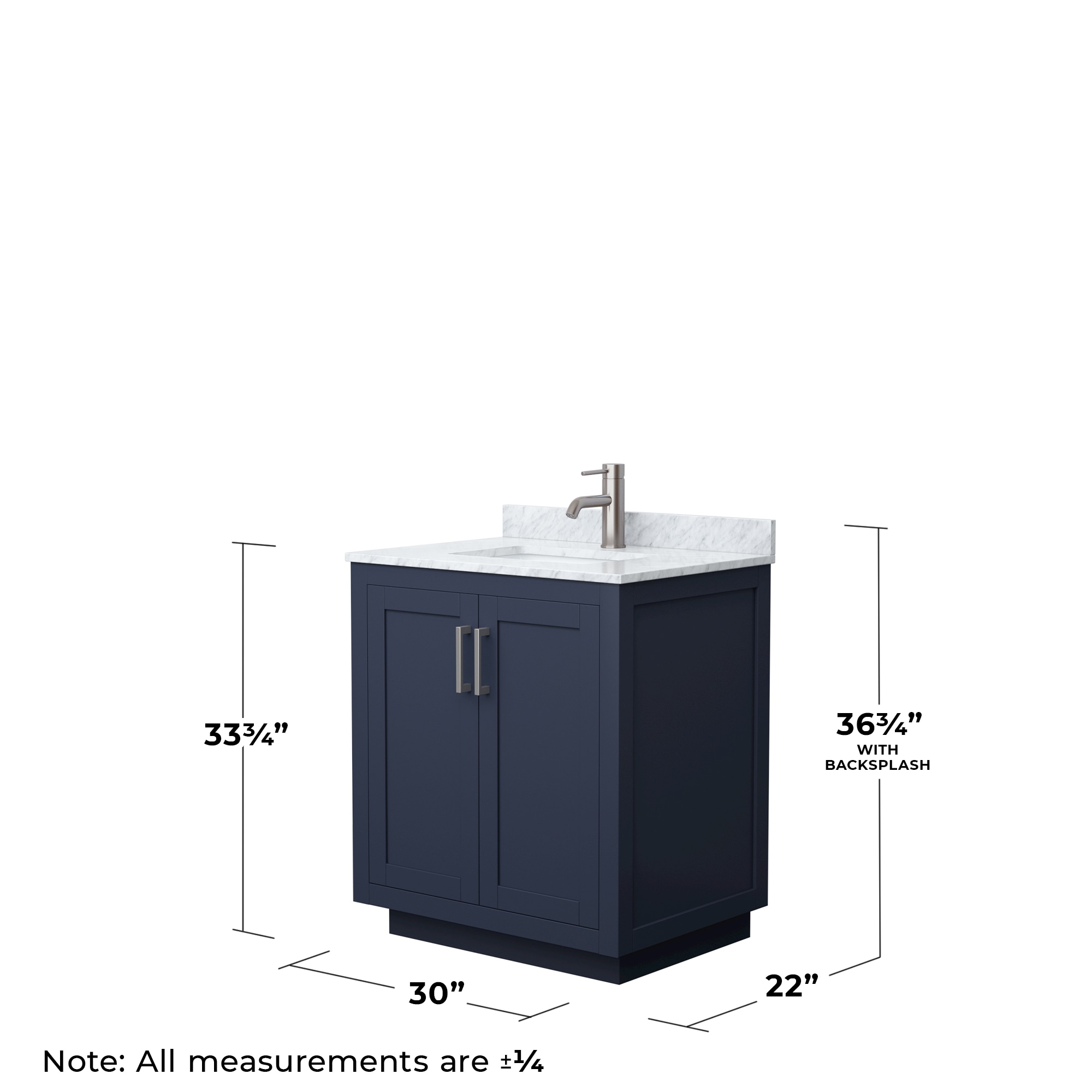 Wyndham Collection WCF292930SBNCMUNSMXX Bath-Vanity-Combo - View #5