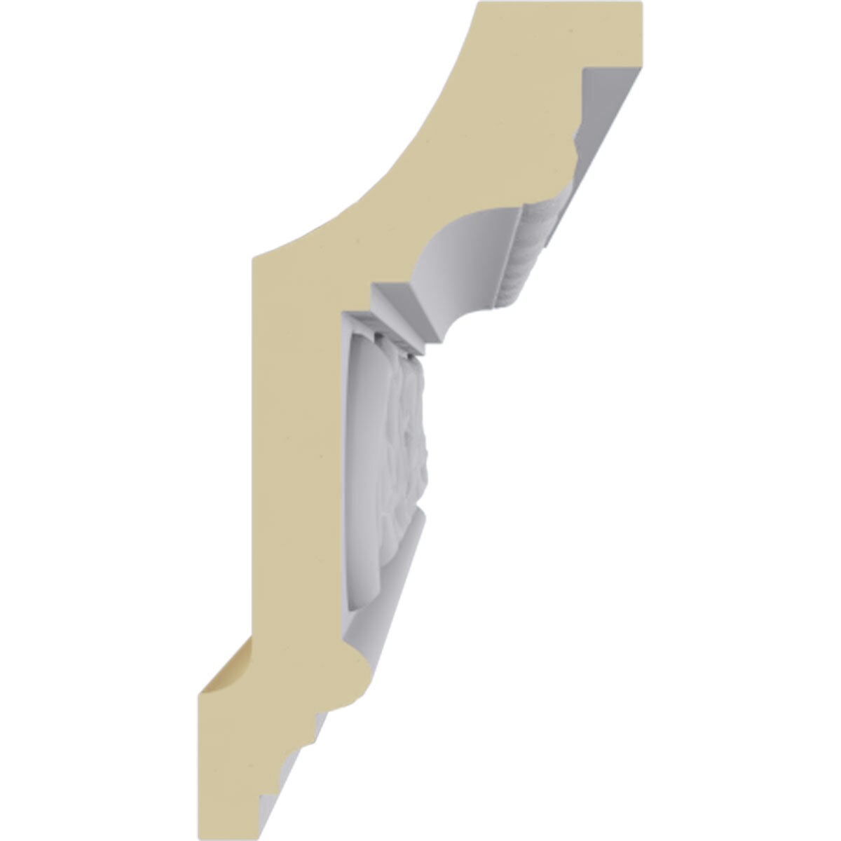 Ekena Millwork MLD04X02X05VE Crown-Moulding - View #2