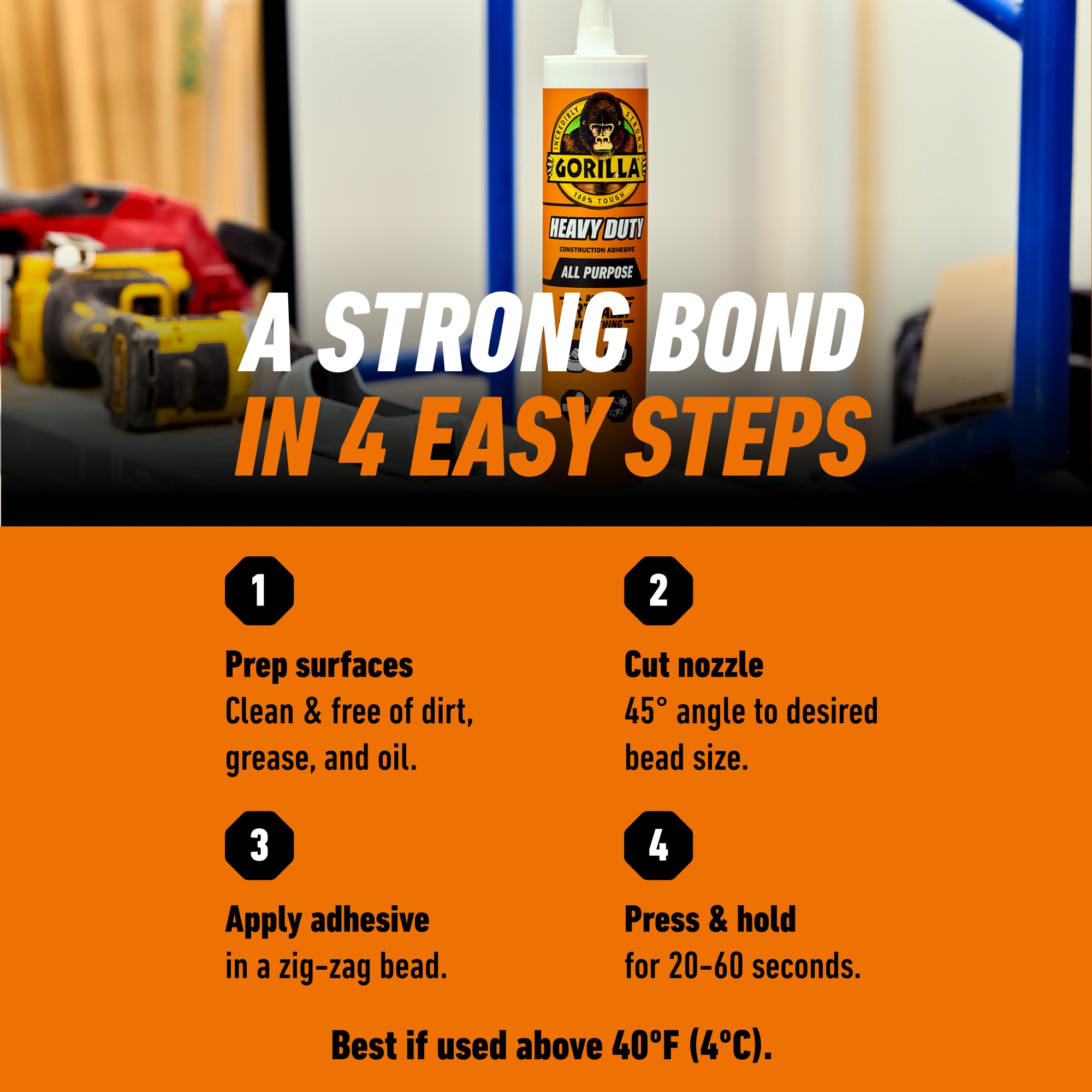 Gorilla 8010003 Construction-Adhesive - View #7