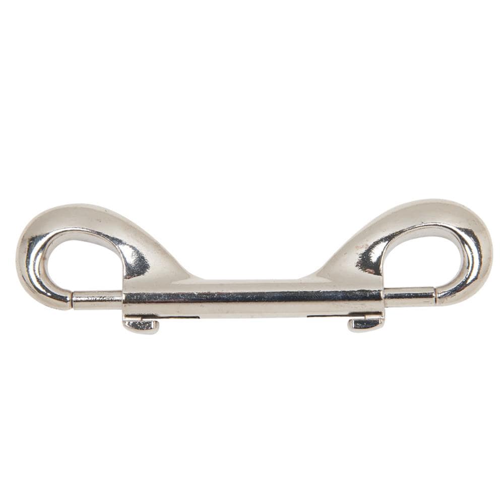 Blue Hawk 4-5/8-in Nickel-Plated Double Bolt Snap in the Chain