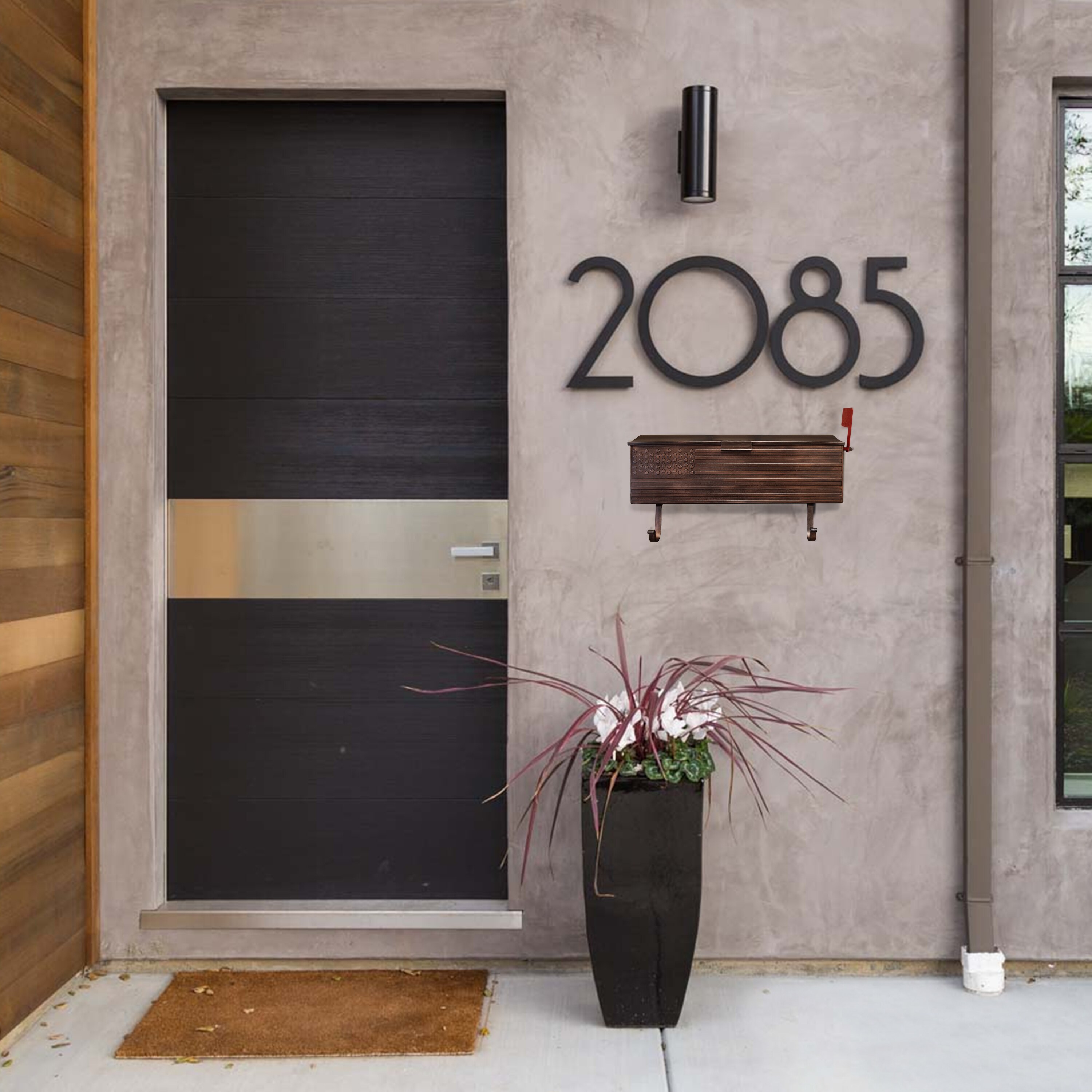Oakland Living 620-COPPER mailboxes - View #2