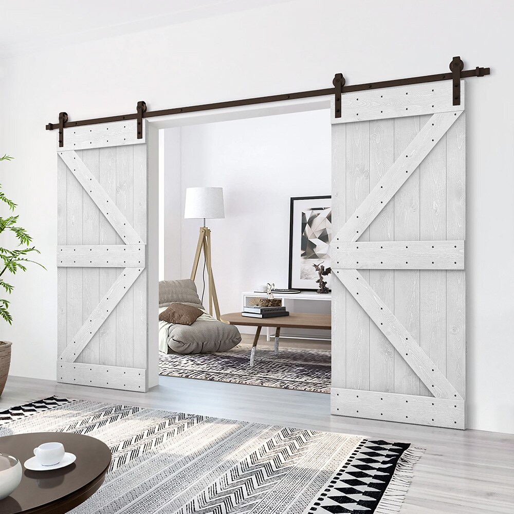 CALHOME CN+(2)S11-AB+K36WT Barn-Doors - View #4
