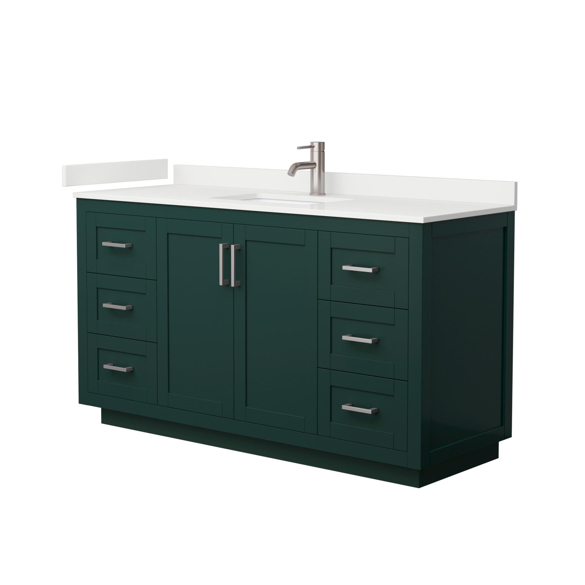 Wyndham Collection WCF292960SGEWQUNSMXX Bath-Vanity-Combo - View #2