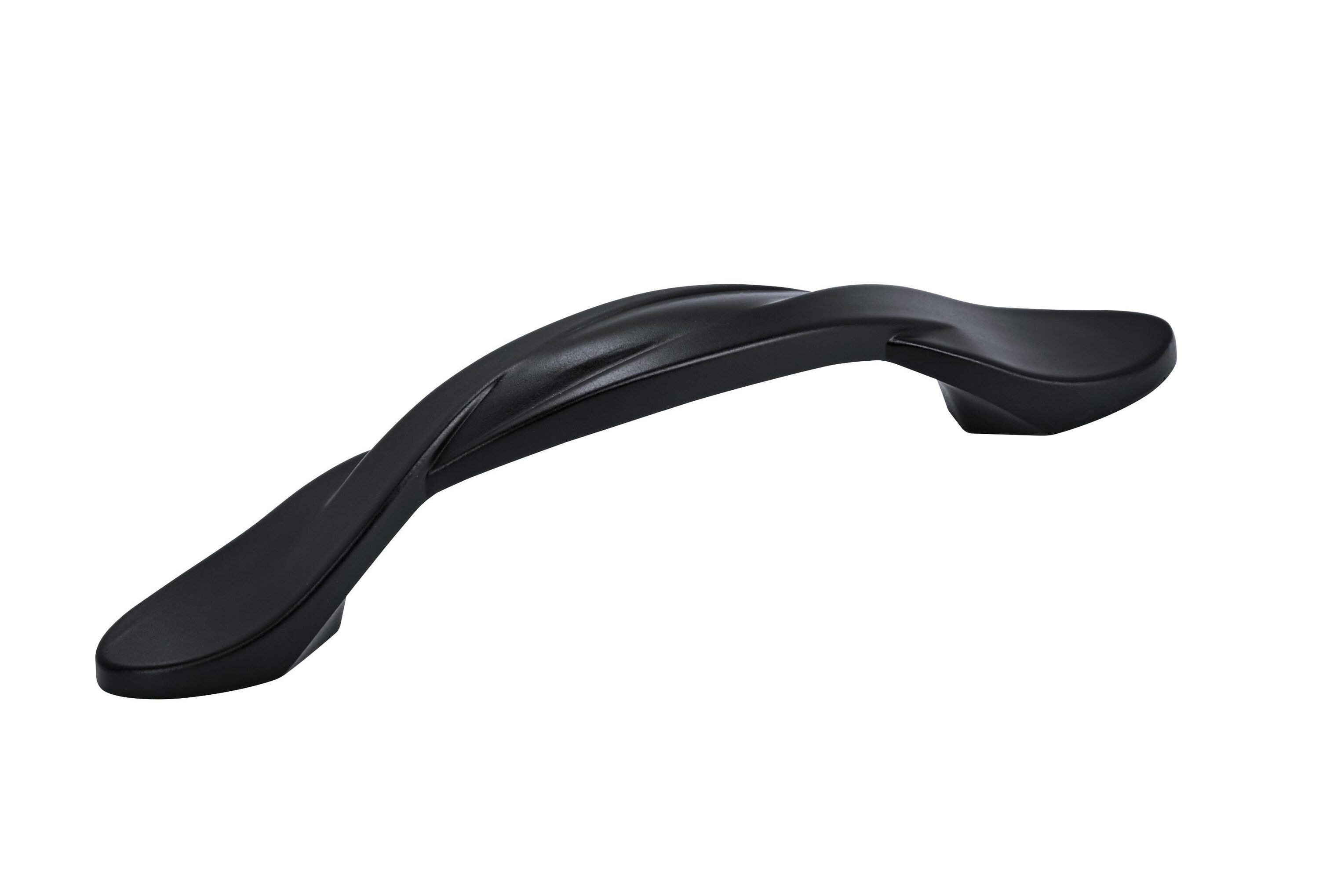 Amerock 10VMP21171FB Intertwine 3-in , 76mm Center to Center Matte Black Arch Handle Drawer Pulls 10 -Pack