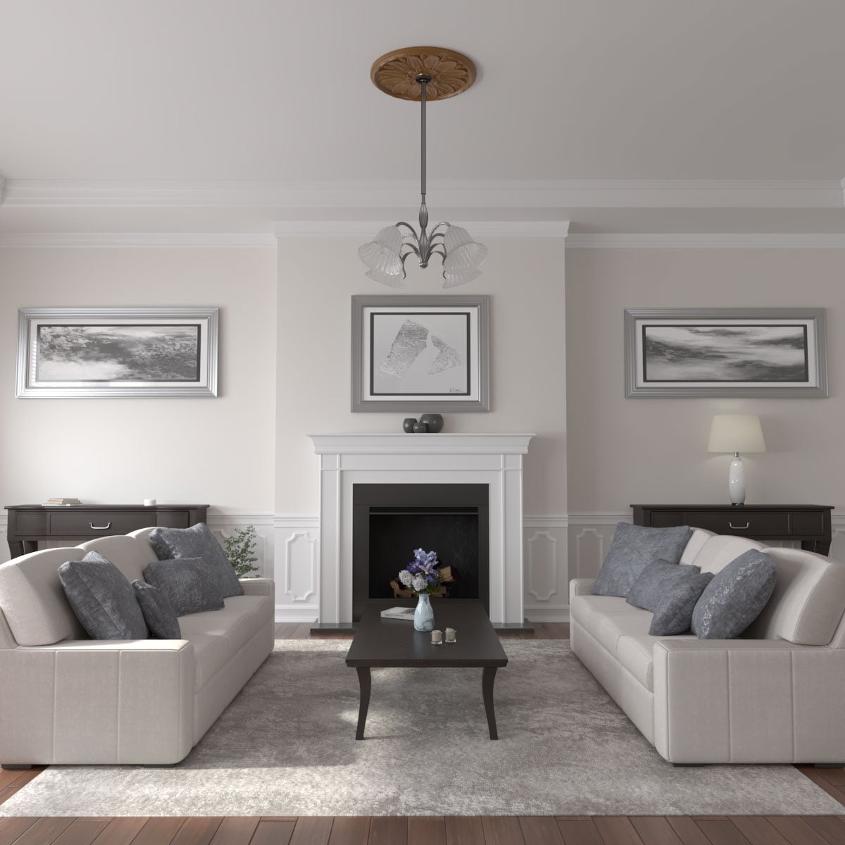 Ekena Millwork CM29FASTF Ceiling-Medallions - View #4