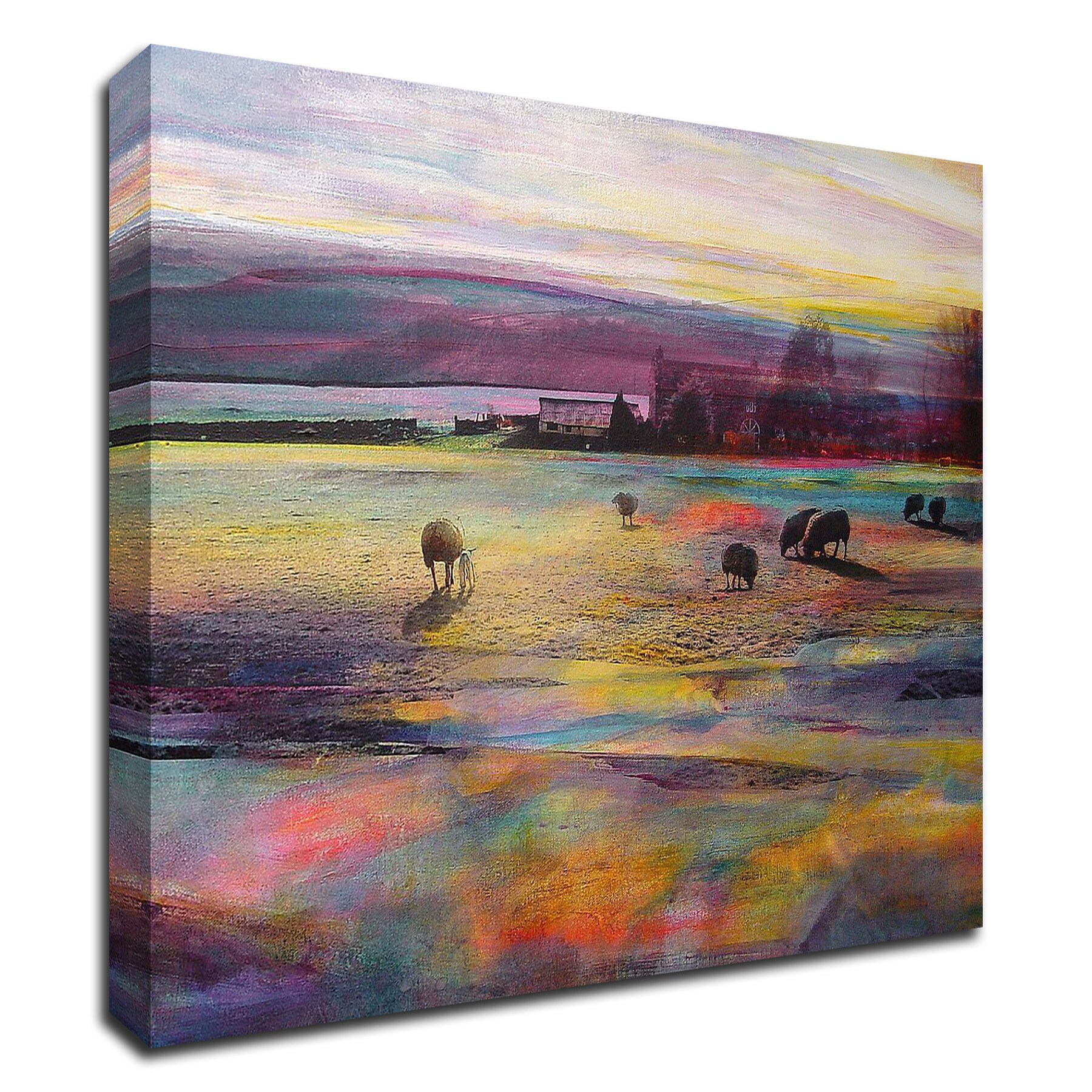 Tangletown Fine Art 8B3519DC-2420 Balmy Summers Evening Kate Boyce 20-in H x 24-in W Photography Print on Canvas
