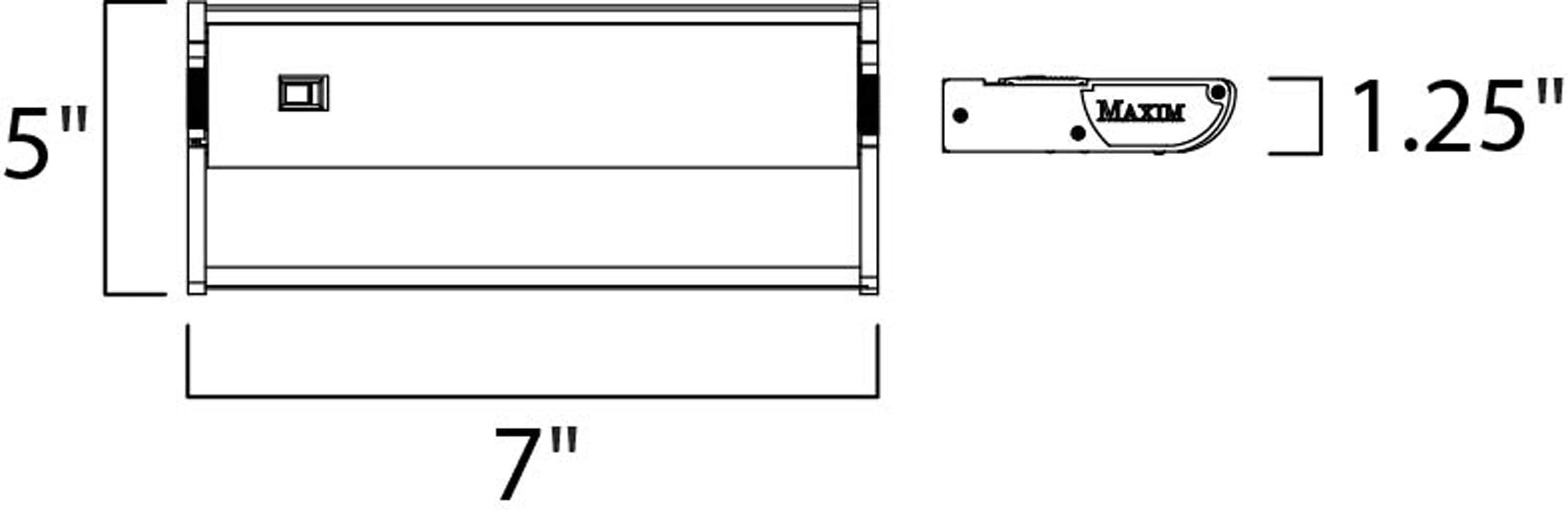 Maxim Lighting 87840WT Led-Cabinet-Lighting - View #2