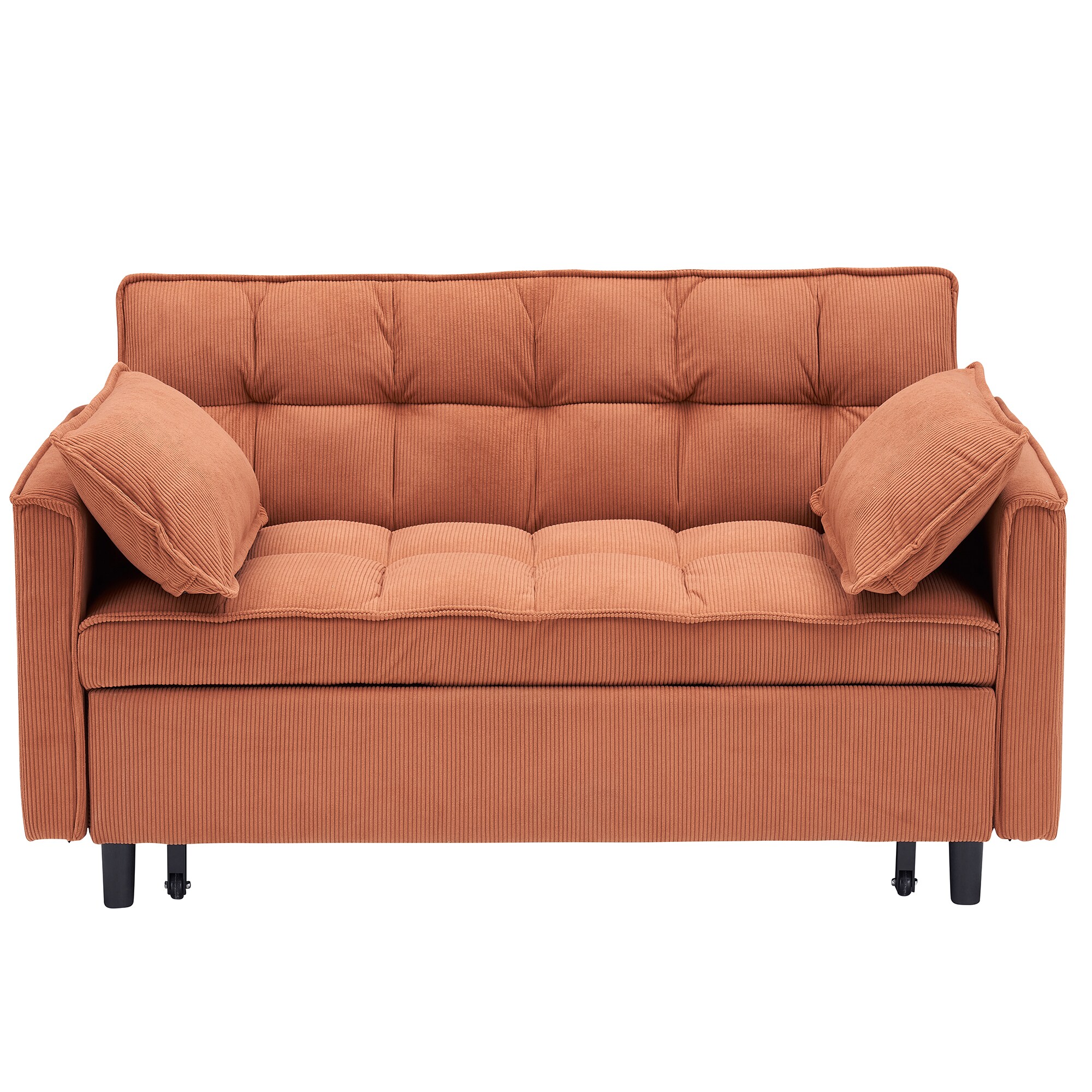 Bybafun YC5200015 Orange Contemporary/Modern Polyester Sofa bed
