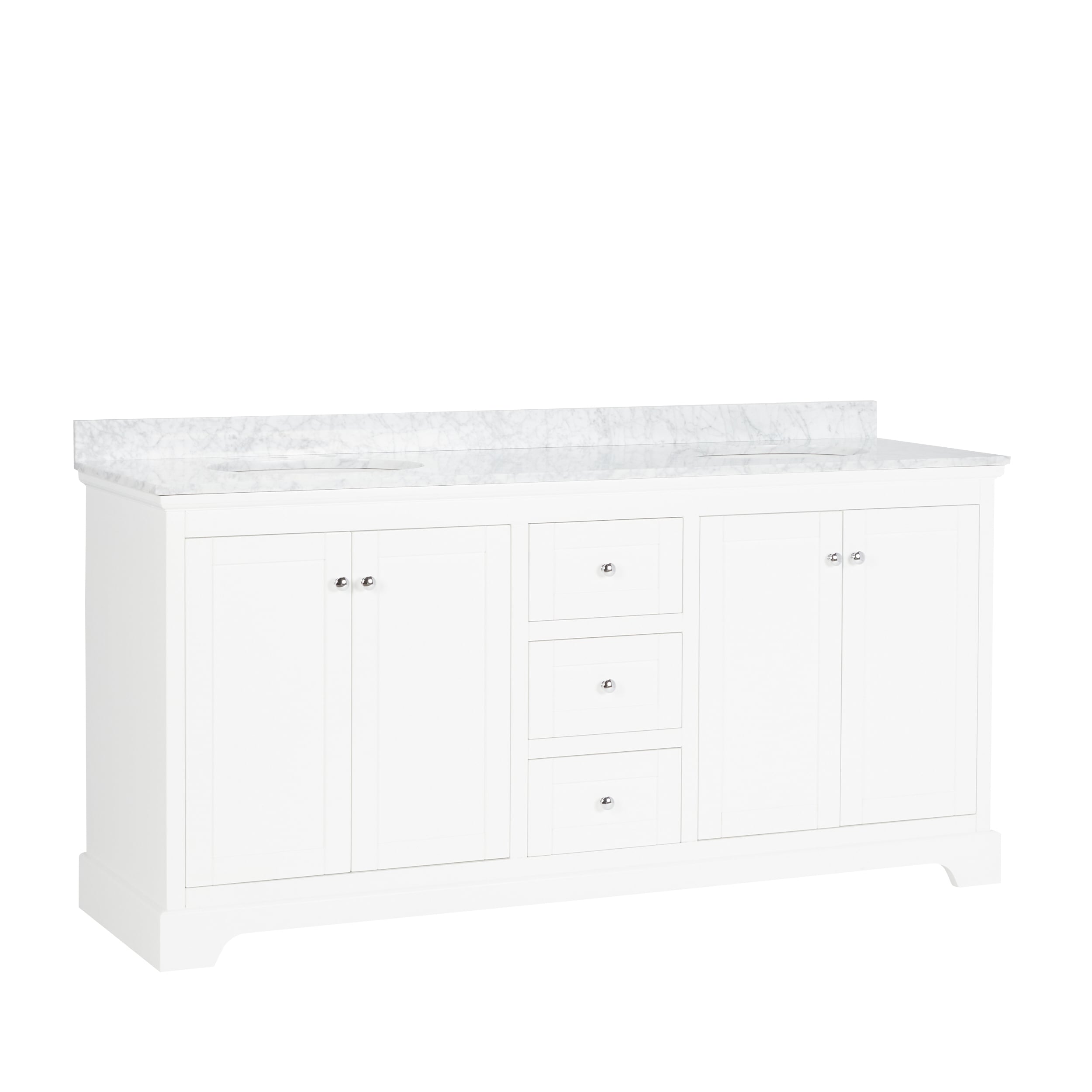 Wyndham Collection WCV232372DWHCMUNOMXX Bath-Vanity-Combo - View #4