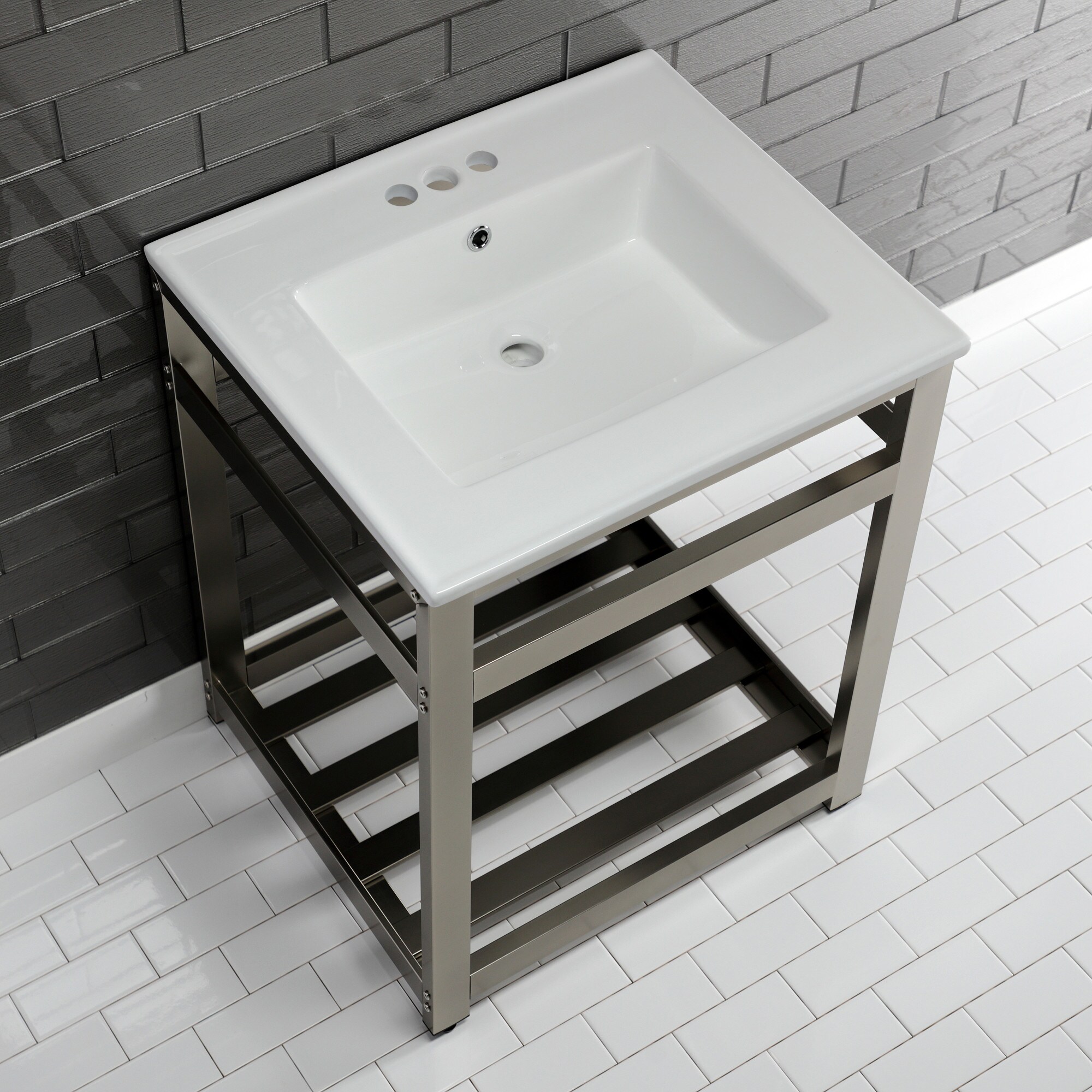 Kingston Brass WLVWP2522W4A8 Bath-Sink - View #6