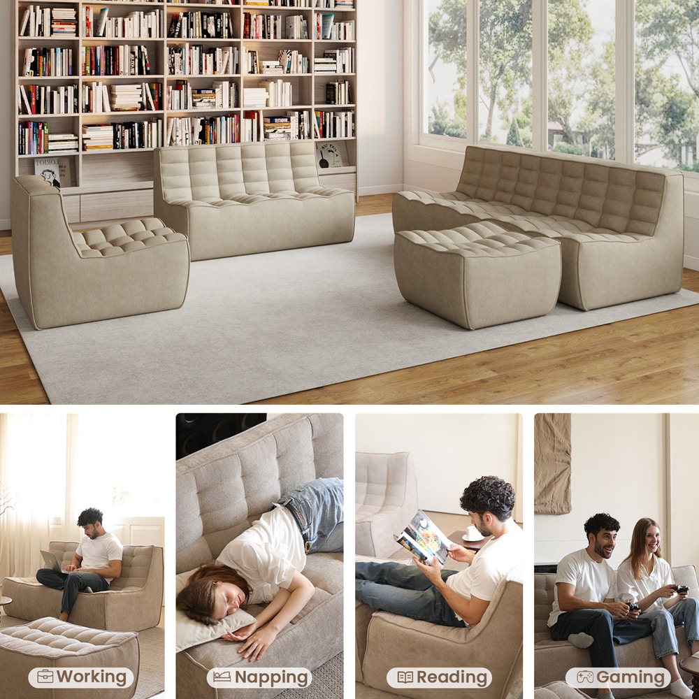 BuotiqHom DH-S1-131KH Sofas-Loveseats - View #2