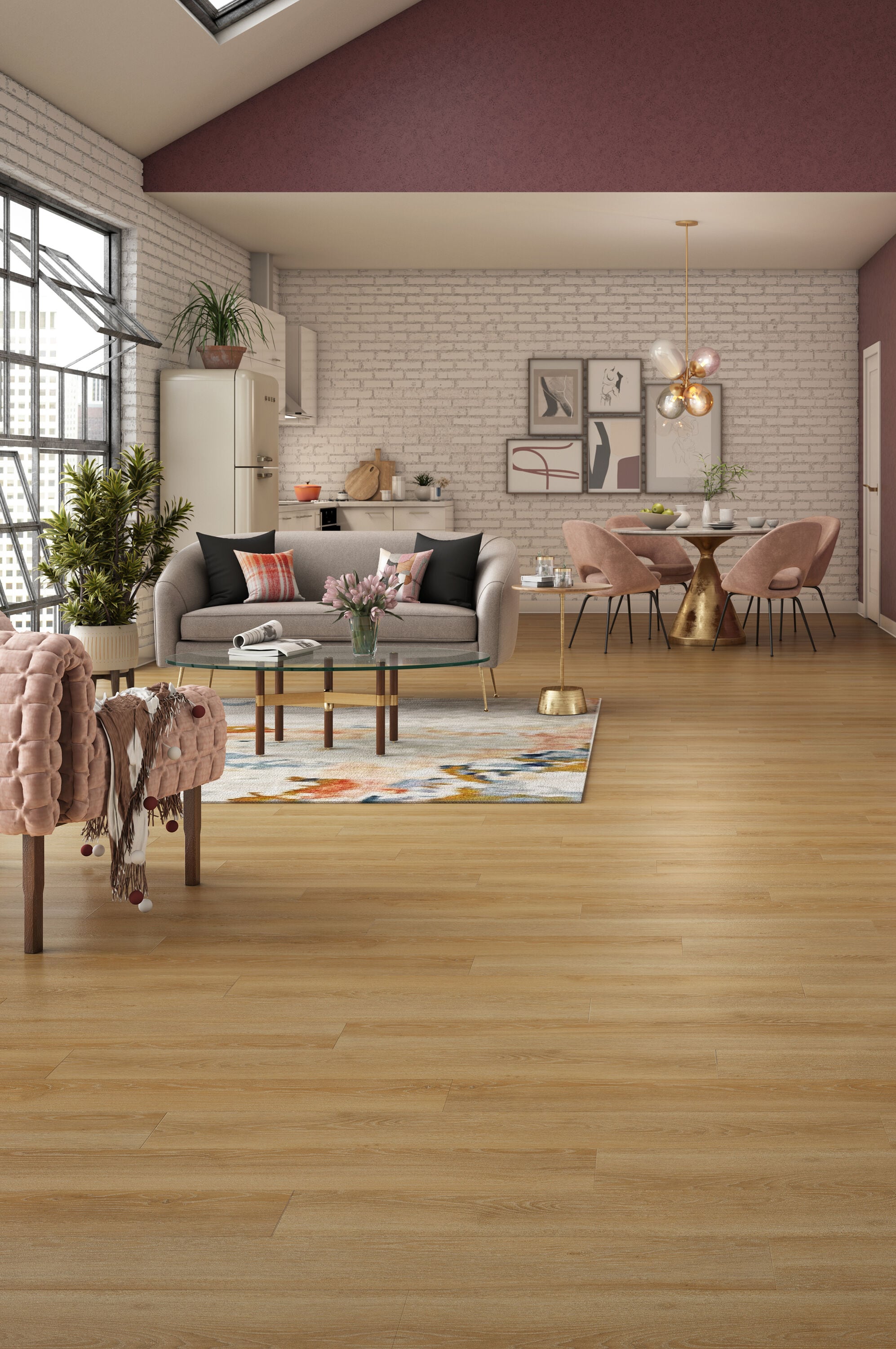 Style Selections SSP8519RCBFSS Luxury-Vinyl-Plank-Samples - View #4