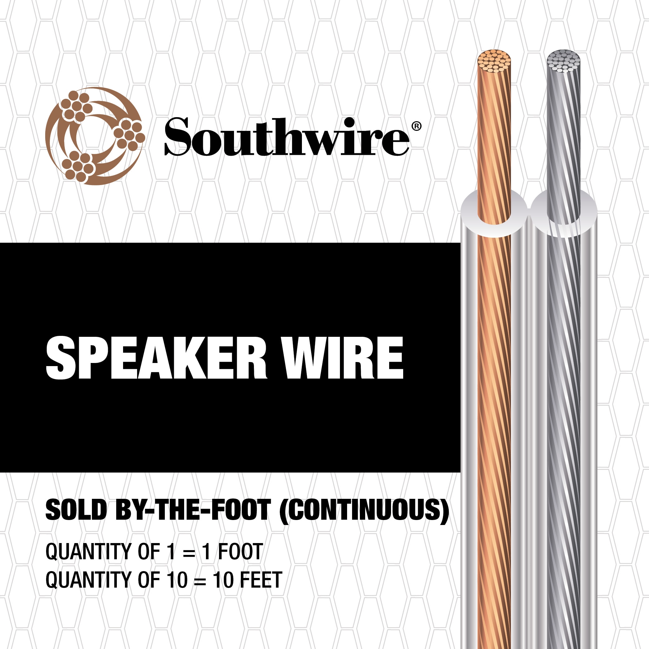Southwire 50-ft 16/2 Standard Speaker Wire (By-the-Roll) 64870201