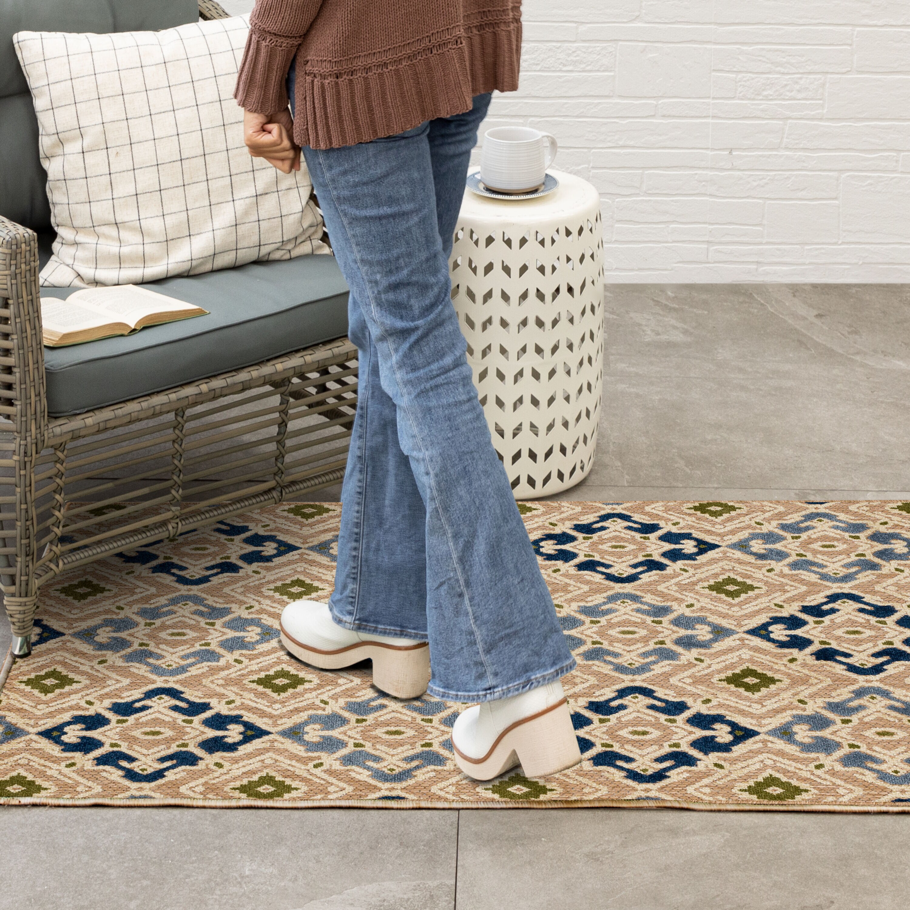allen + roth with STAINMASTER R1345 416 235072 rugs - View #14