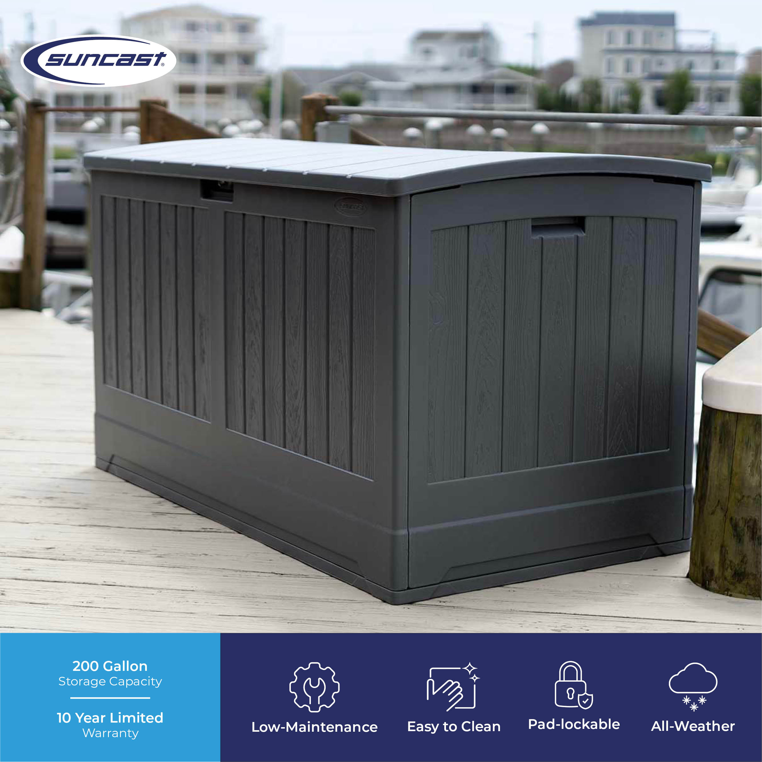 Suncast BMDB200P Deck-Boxes - View #5