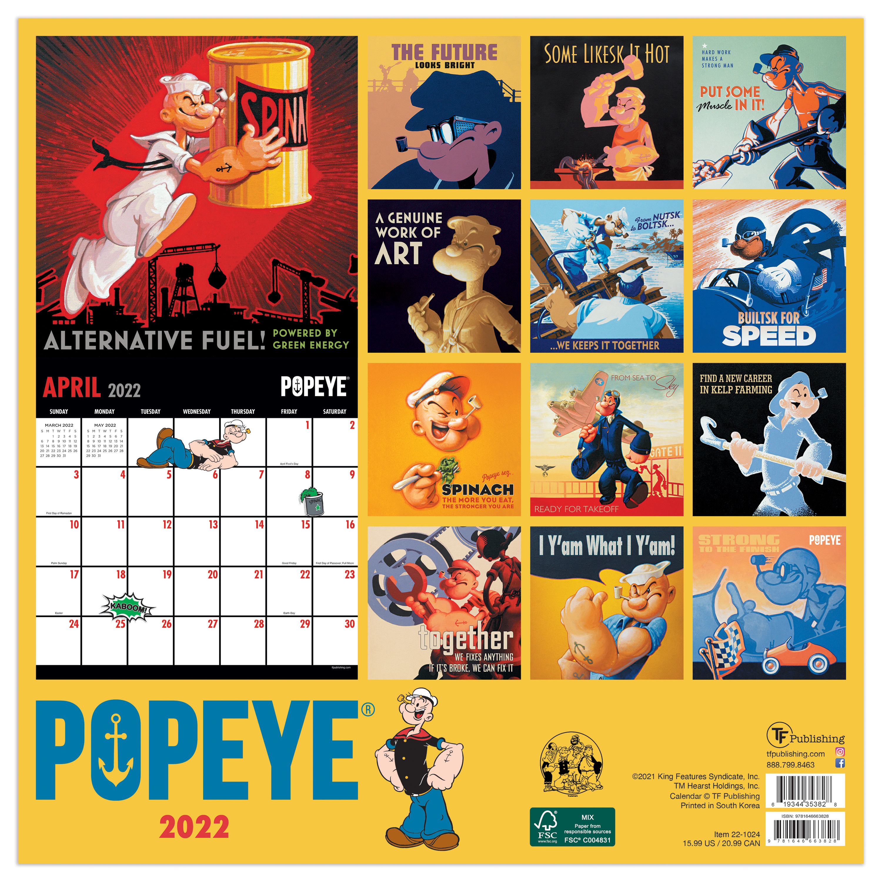TF Publishing 22-1024 Calendars-Planners - View #2