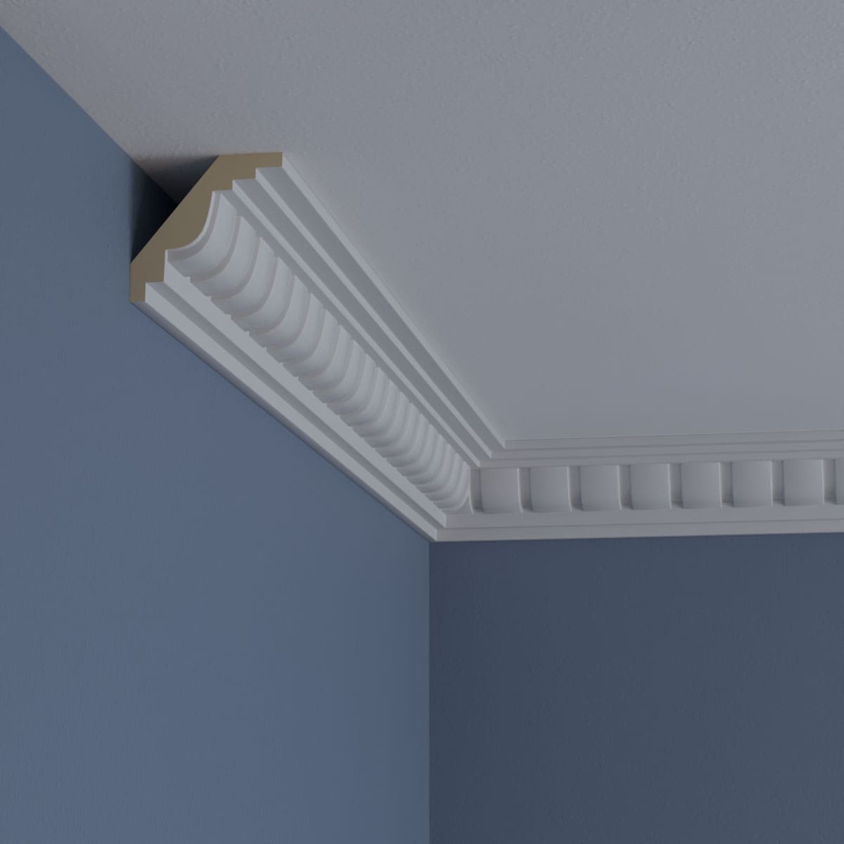 Ekena Millwork MLD02X02X03SQ-CASE-2 Crown-Moulding - View #10