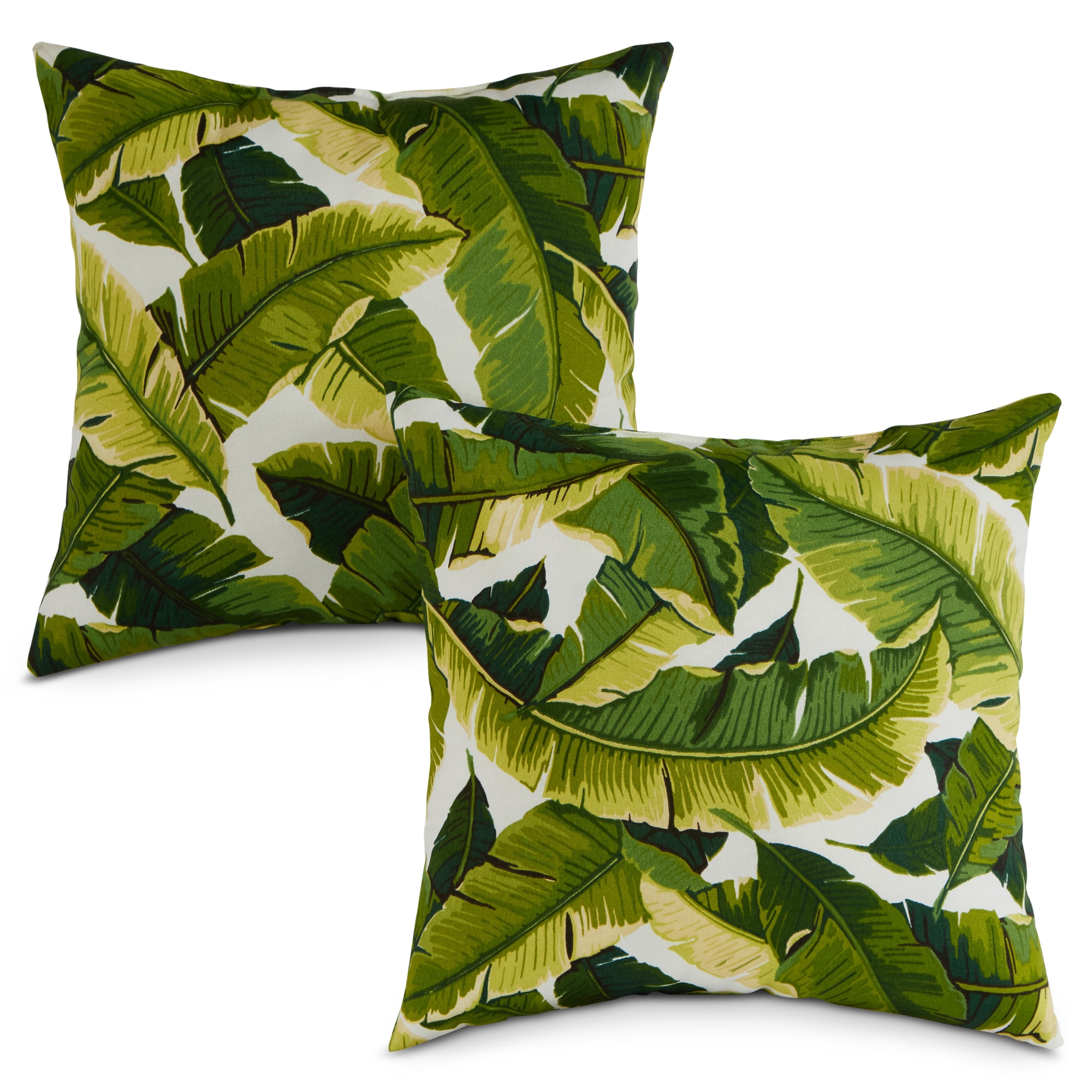 Greendale Home Fashions Outdoor Accent Pillows, Square - 2 count