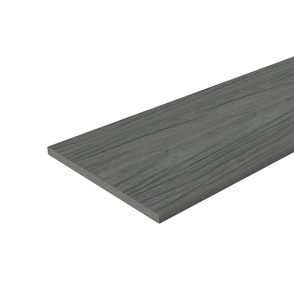 NewTechWood Fascia Board 1-in x 11-in x 6-ft Composite Westminster Gray ...