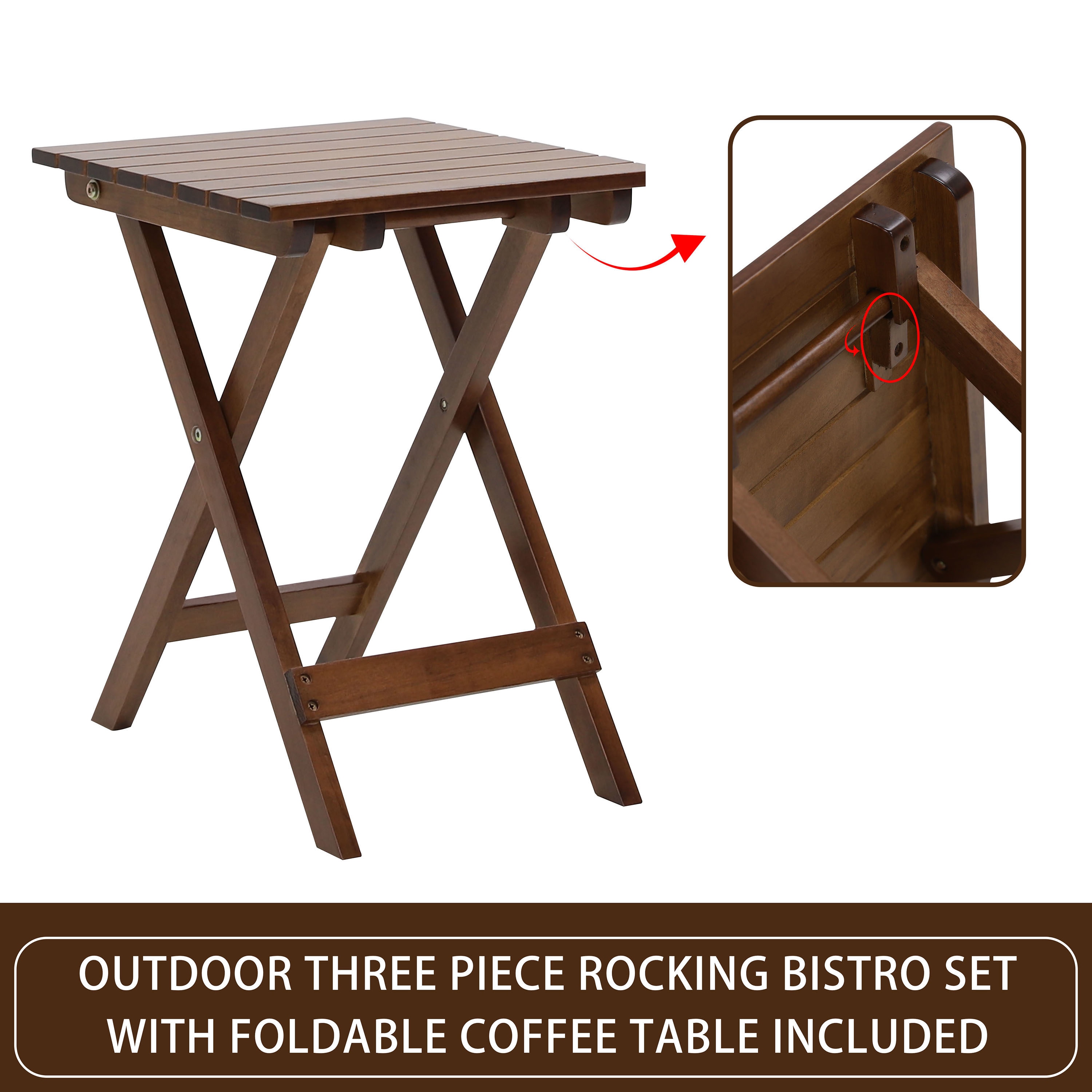 VEIKOUS PG0207-01WH-21 Patio-Chairs - View #8