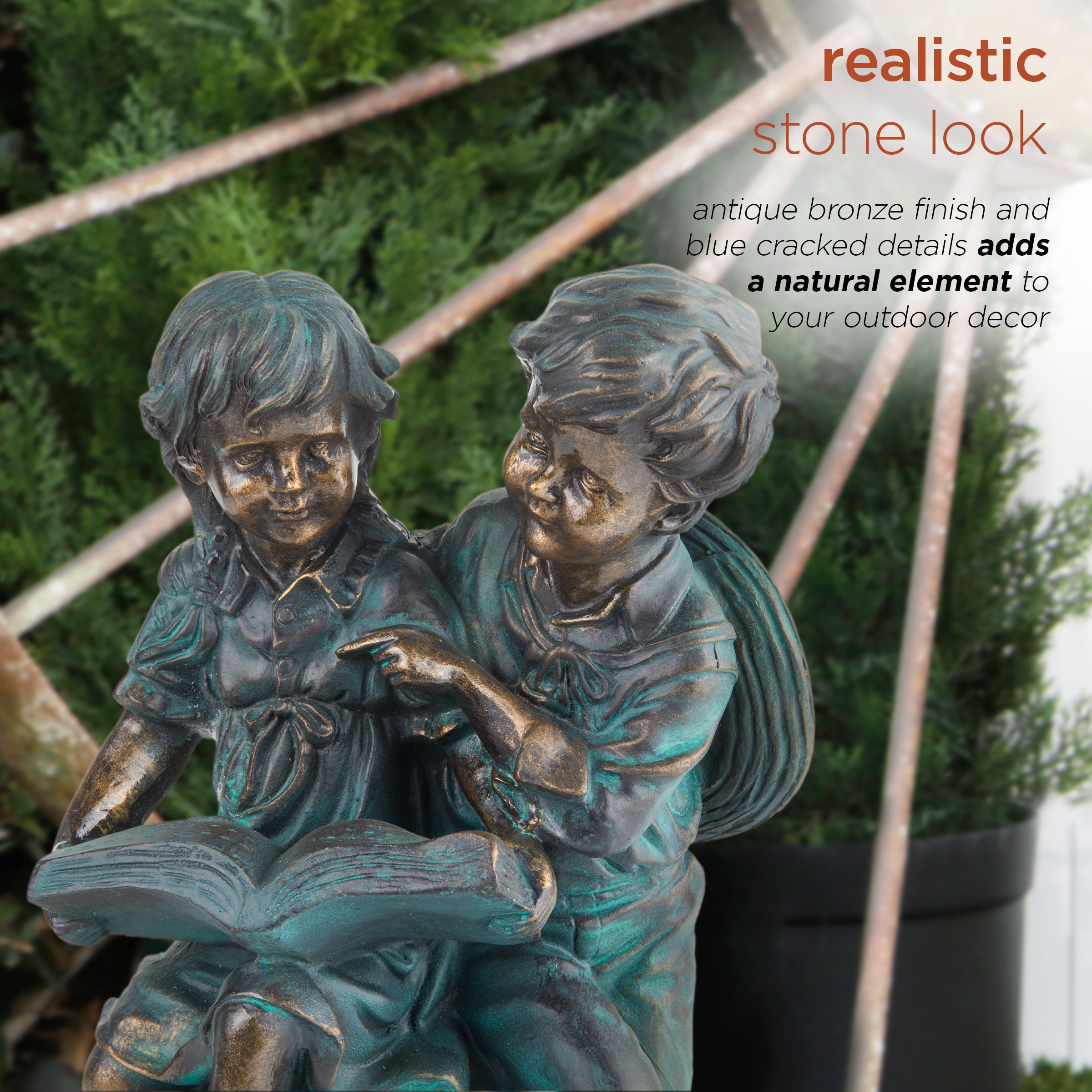 Alpine Corporation GXT266 Garden-Statue - View #6
