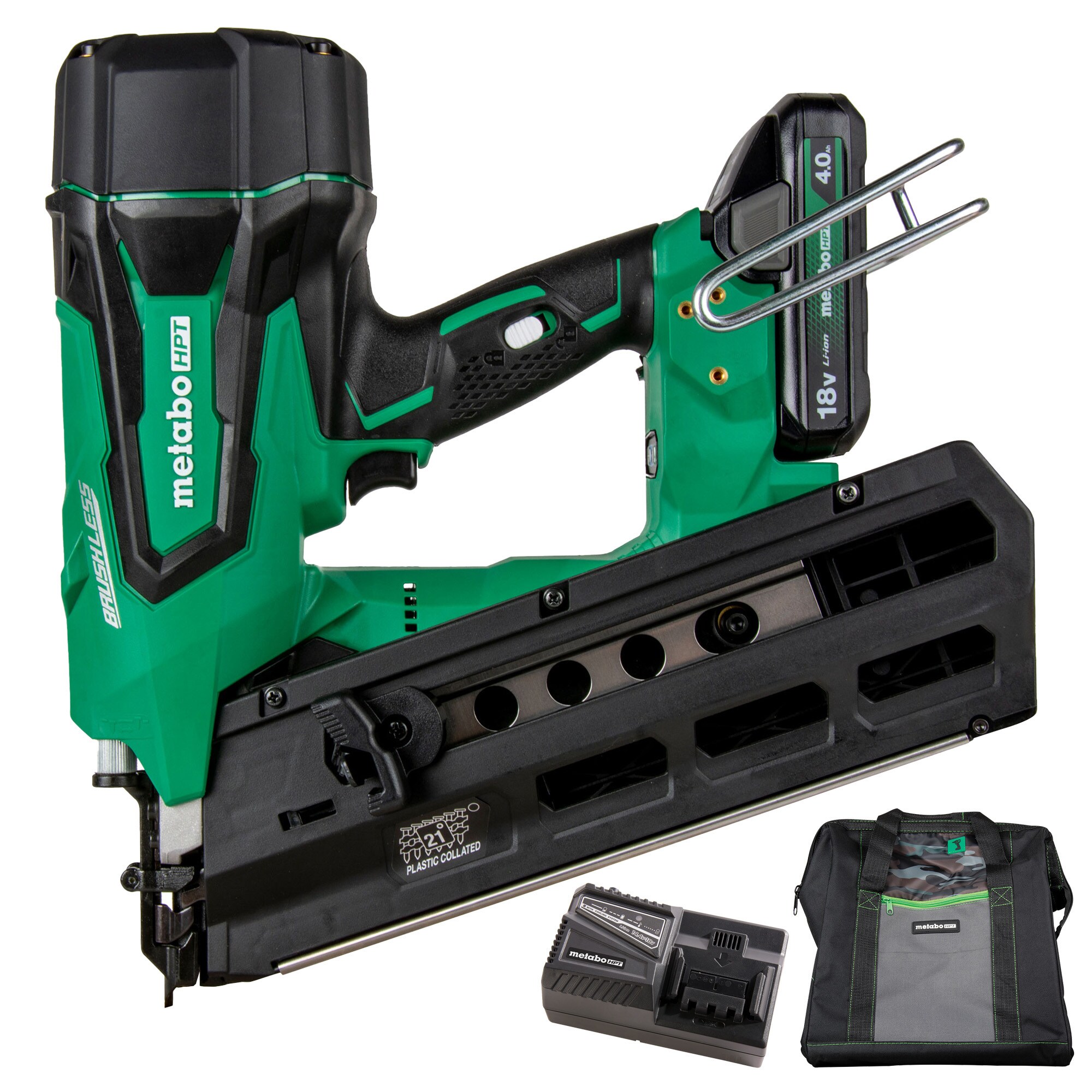 Metabo HPT 10102NR1890DRSTM Pneumatic-Nails - View #2