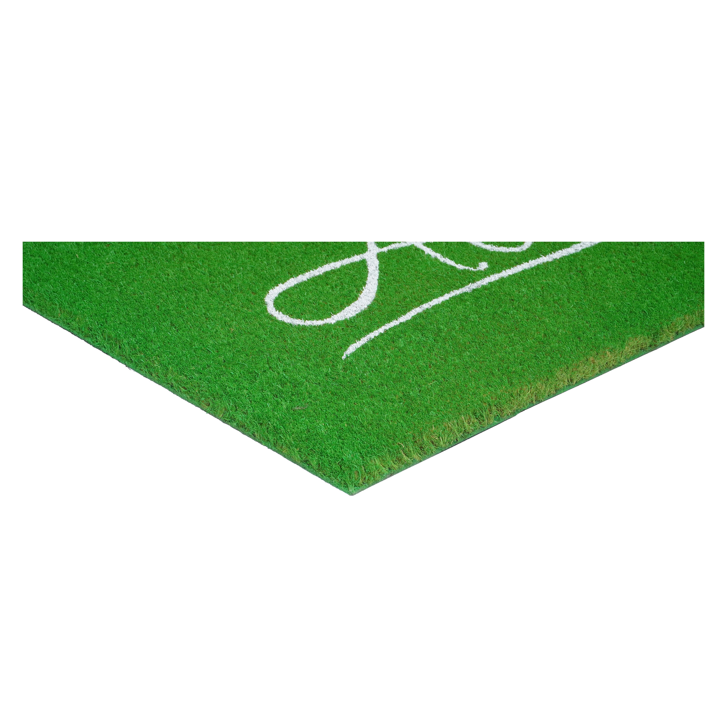 Aloha Spring Coir 17" x 29" Outdoor Welcome Doormat