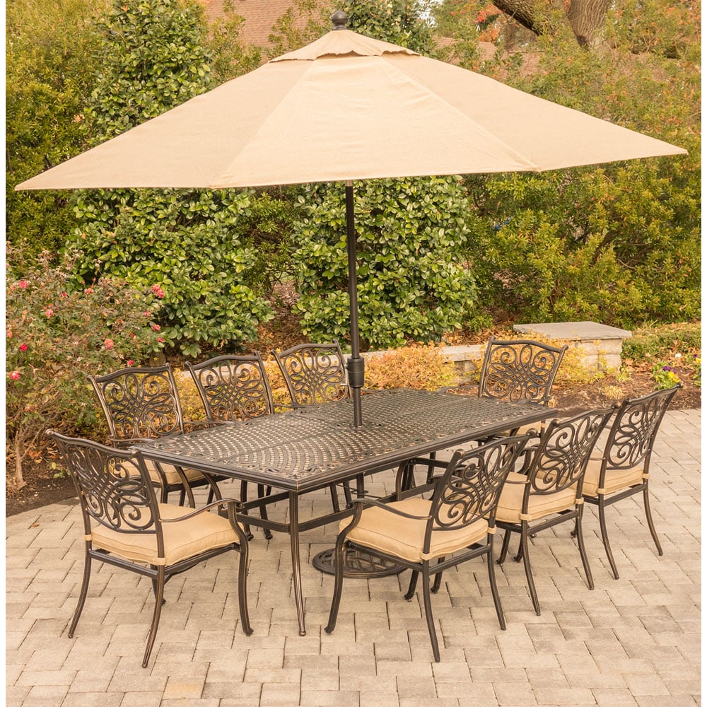 Hanover TRADDN9PC-SU Patio-Dining-Sets - View #11