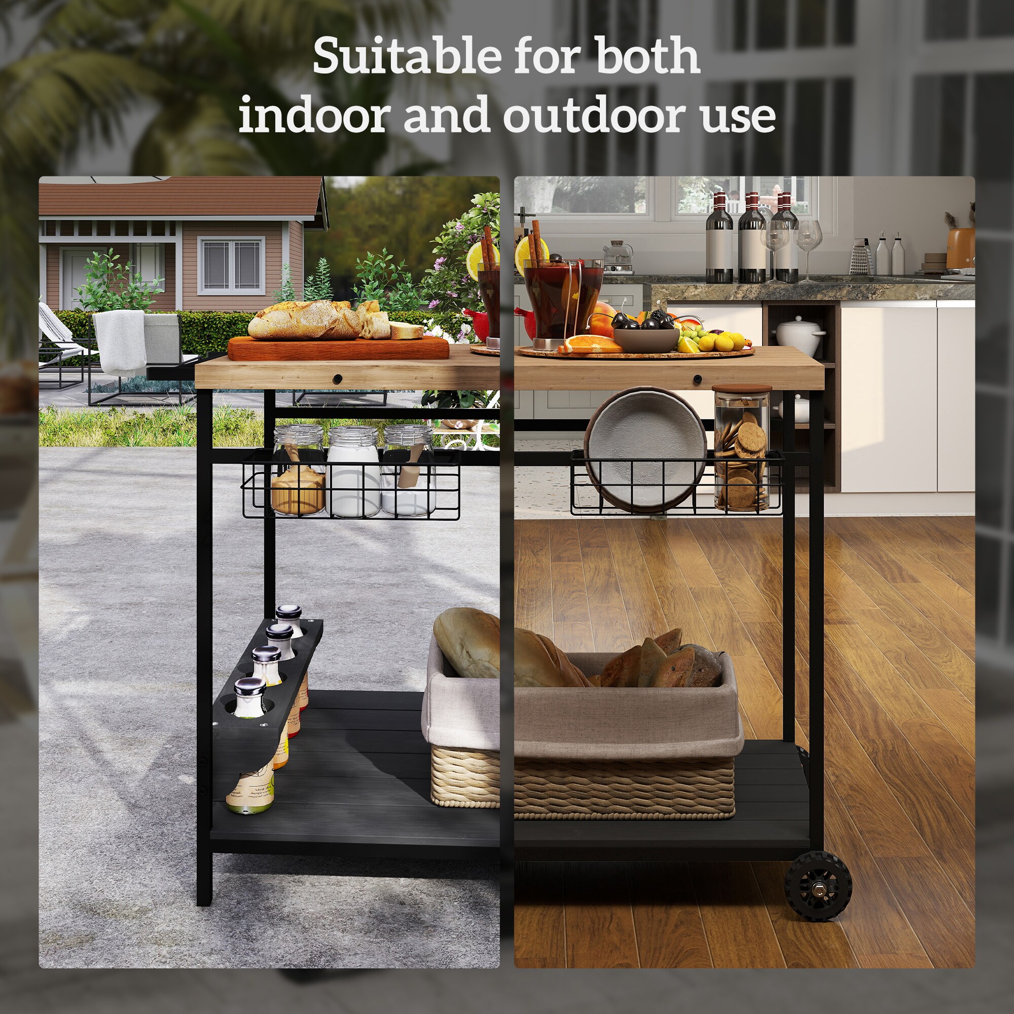 Outsunny 84G-420V00ND Outdoor-Carts - View #7
