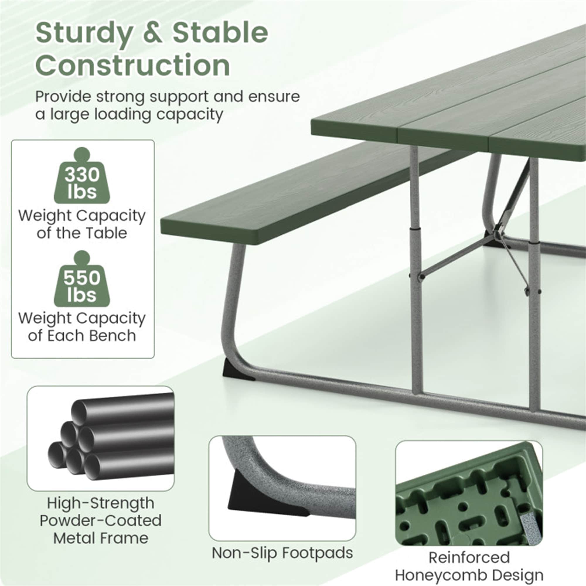 BABOOM BOM-1267LS+-CO Picnic-Tables - View #6