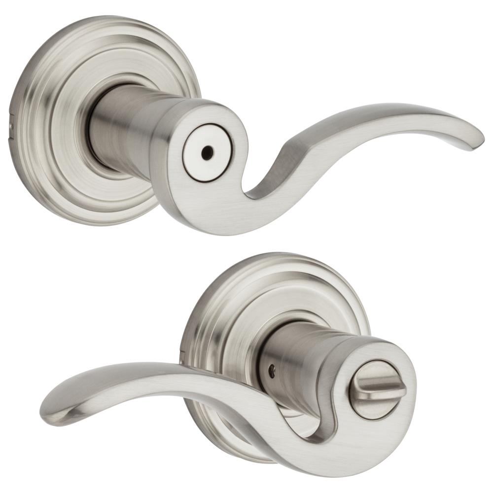 Kwikset Kwikset Signatures Brooklane Satin Nickel Universal Privacy at ...