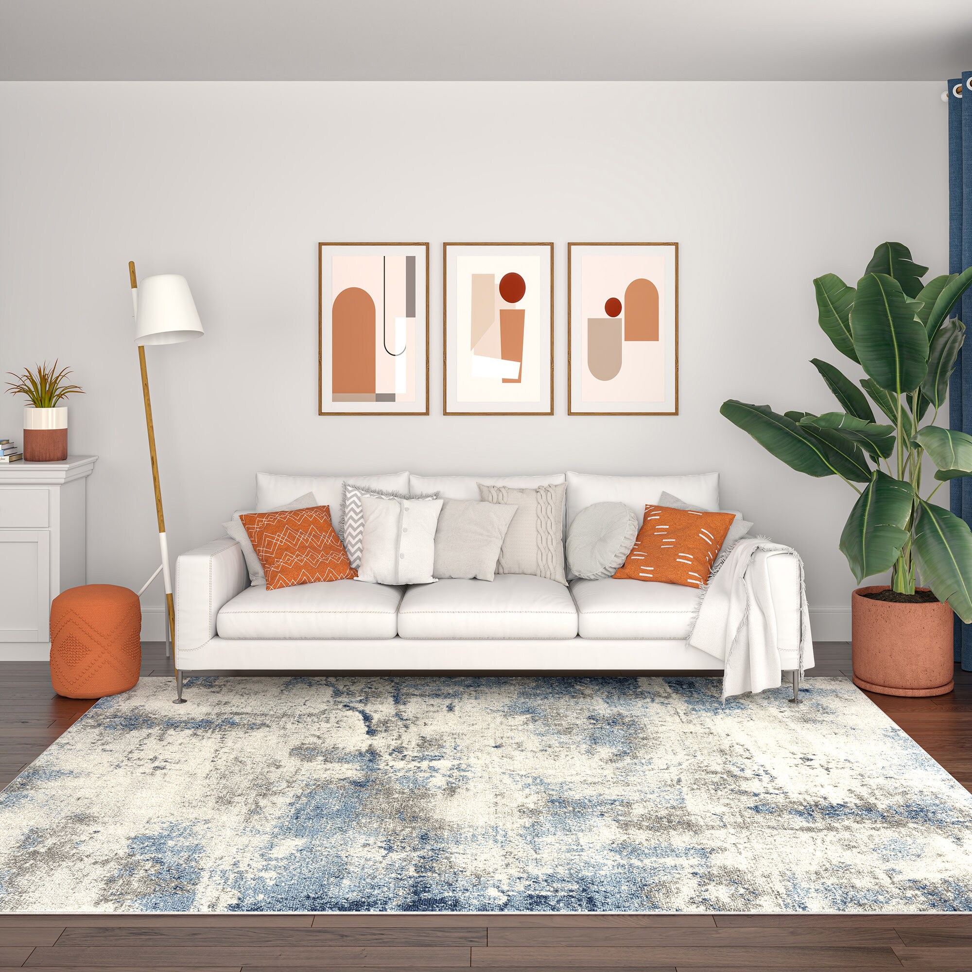 Tayse CHL1007 2X8 rugs - View #4