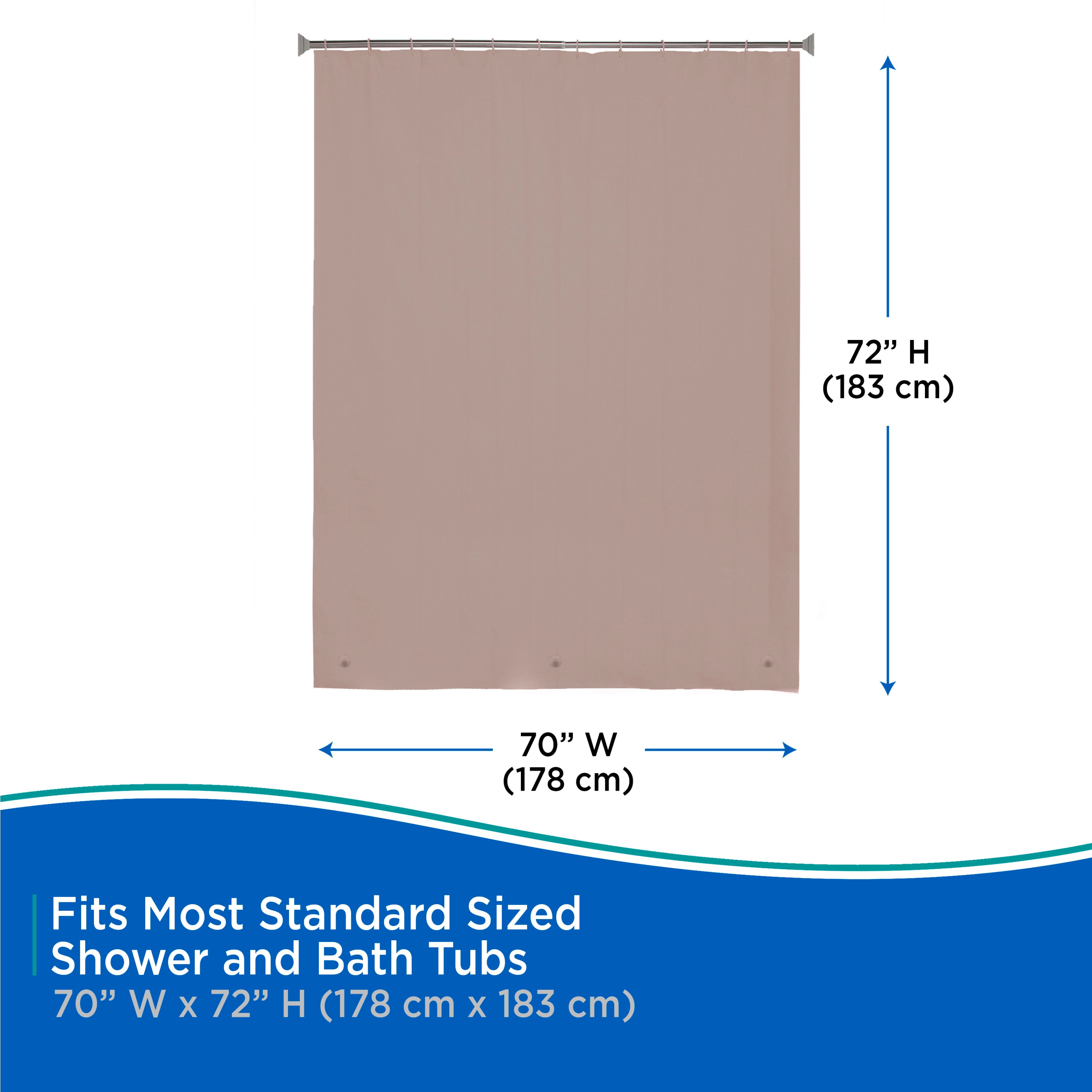 Kenney KN61754 Shower-Curtains-Liners - View #8