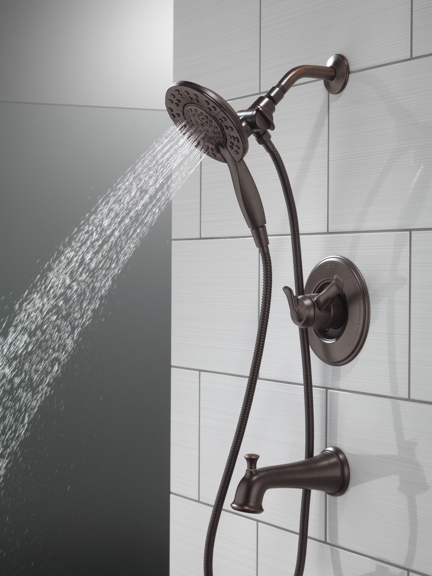 Delta T17494-RB-I Tub-Shower-Faucets - View #10