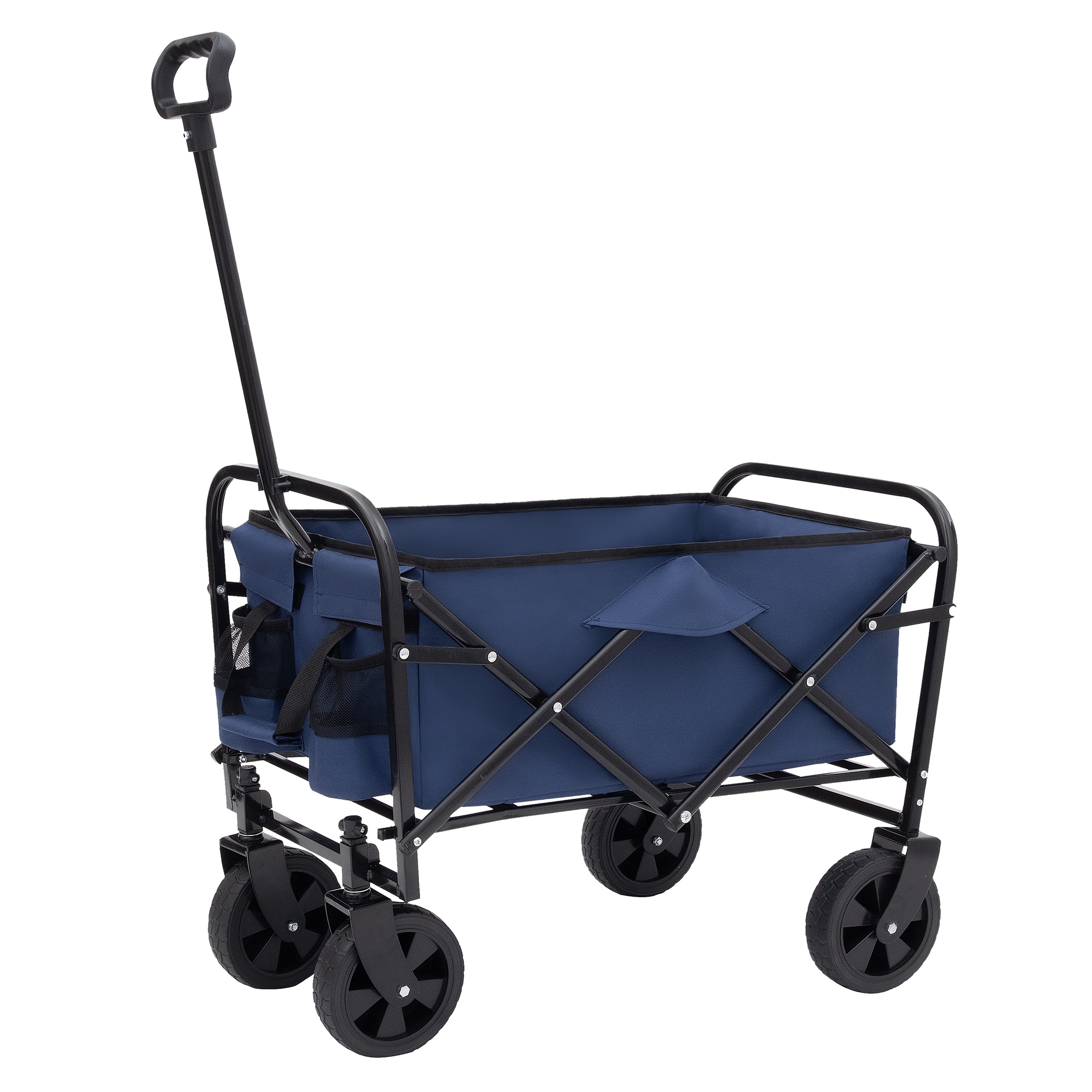 4-cu ft Poly Folding Yard Cart