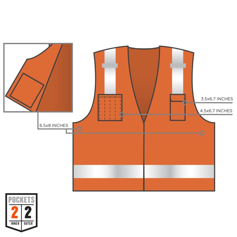 GloWear 24015 Safety-Vests - View #5
