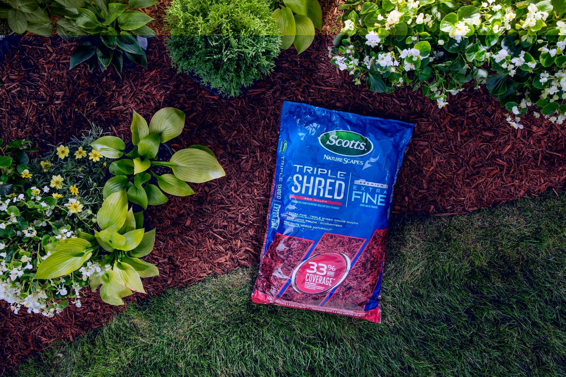 Bagged Color Enhanced Red Mulch TT1 – Sensenig's Landscape Supply