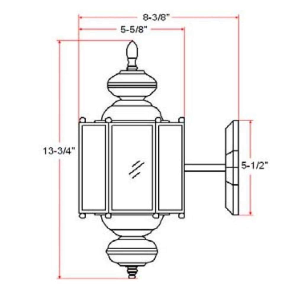 Design House 501692 Outdoor-Wall-Lighting - View #3