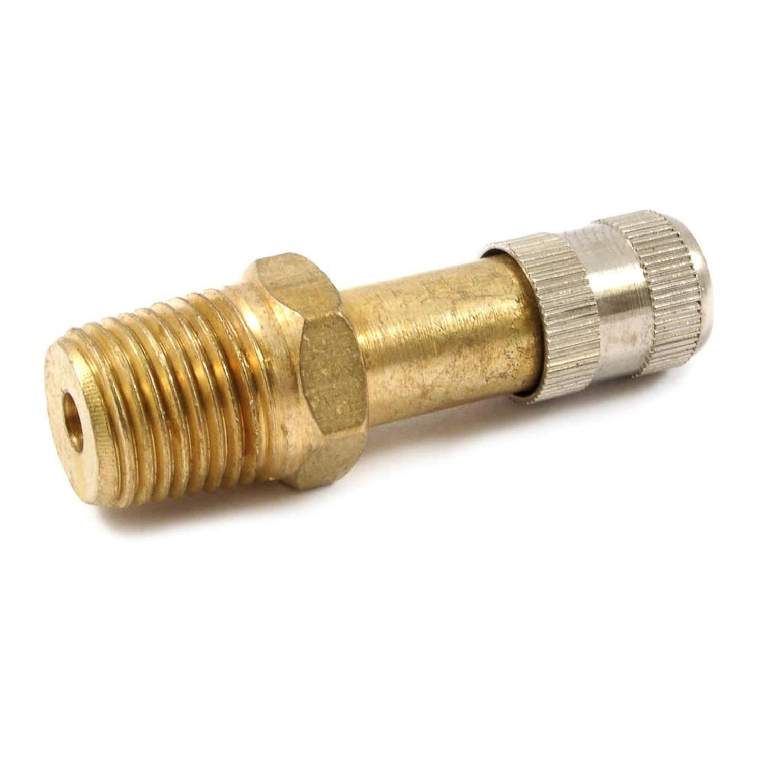 Forney  Brass/Steel Tank Valve 1/8 in. Male 2 pc