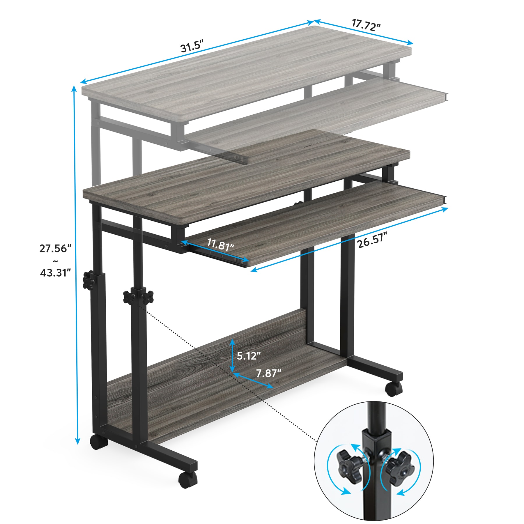 Fnova LWTJ-HL0189 End-Tables - View #3
