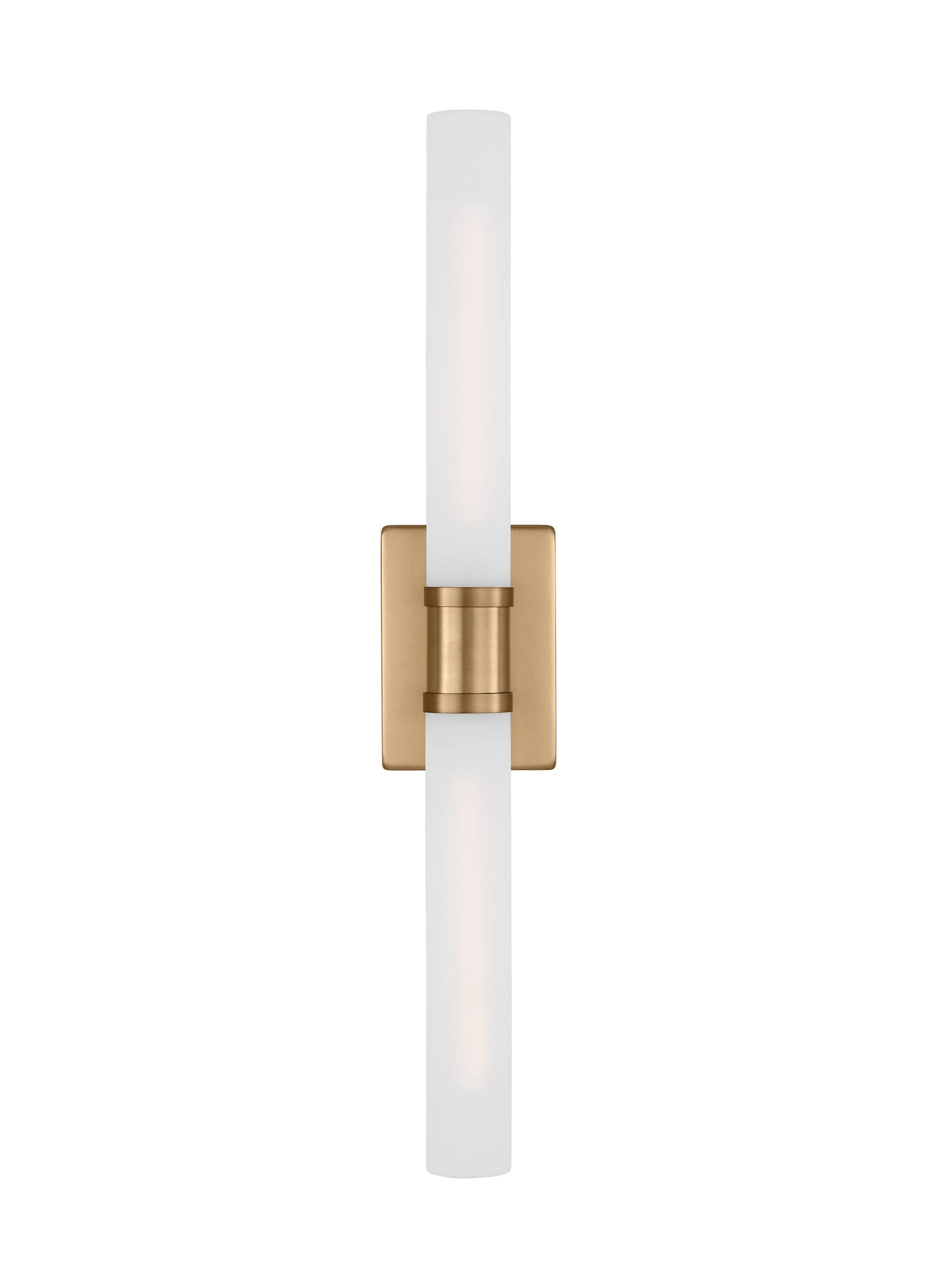 Generation Lighting 4665002-848 Keaton 30-in 2 -Light Satin Brass Modern/contemporary Vanity light