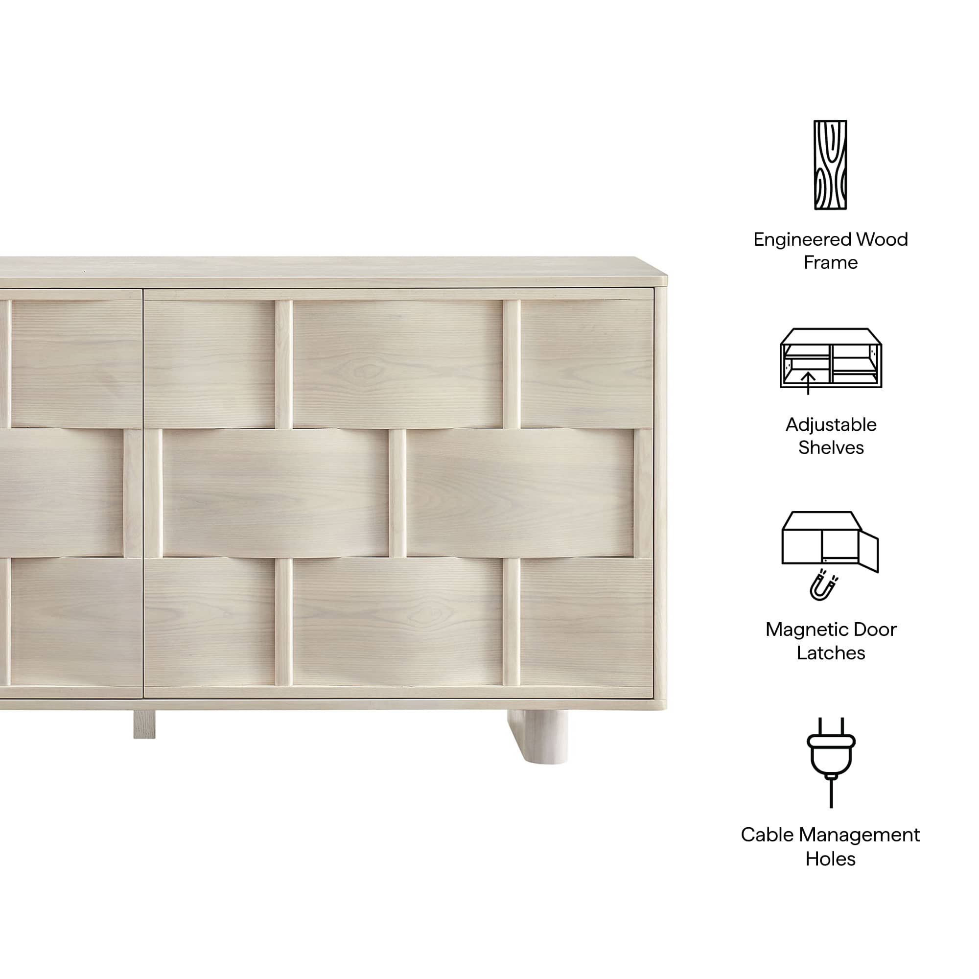 Modway EEI-7452-WWA Dining-Kitchen-Storarge - View #2