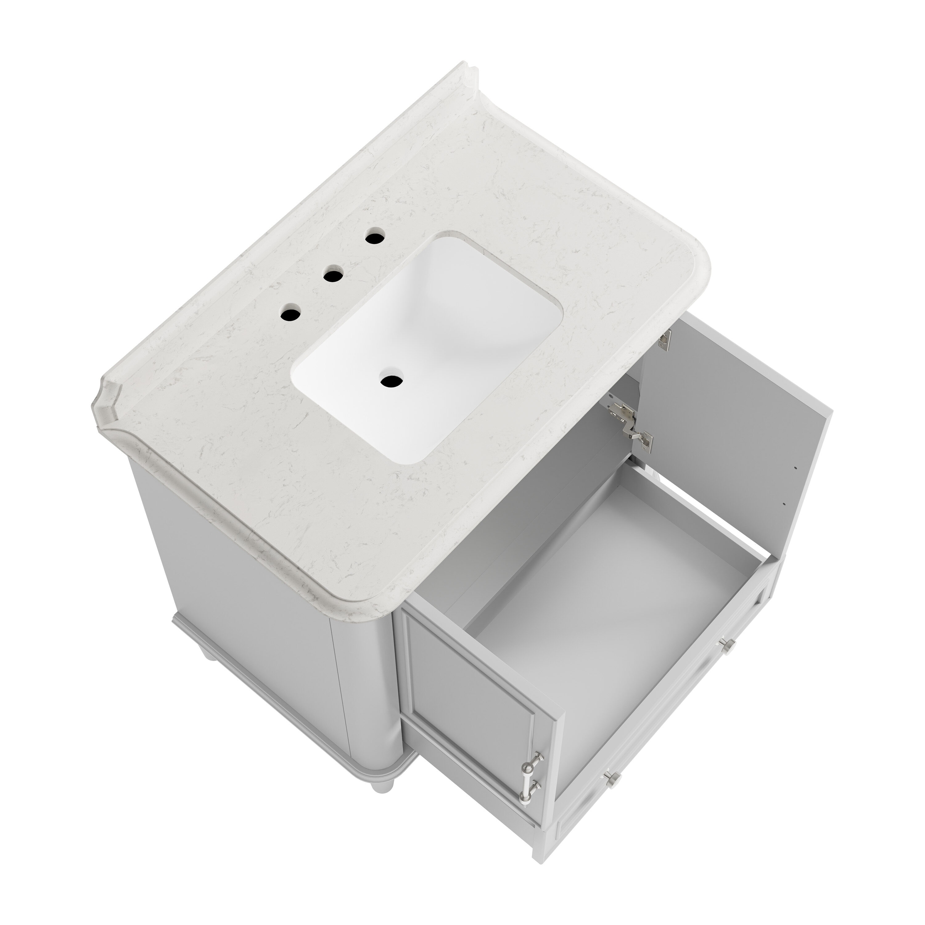allen + roth 1005VTC-36-242-908UO Bath-Vanity-Combo - View #5