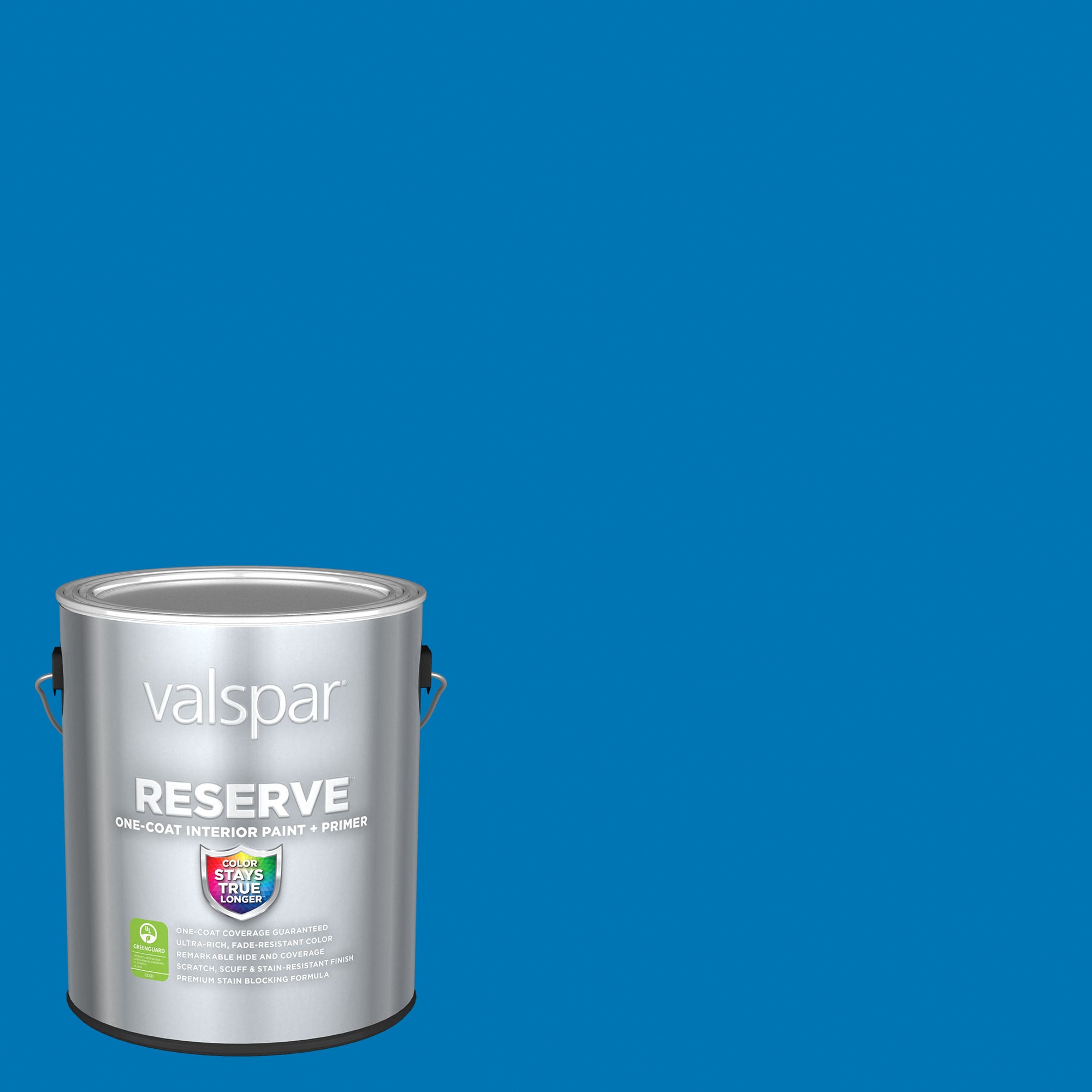 Valspar 4008-10C-2916576 Reserve Eggshell Cosmic Blue 4008-10C Latex Interior Paint Paint + Primer ( 1-gallon )