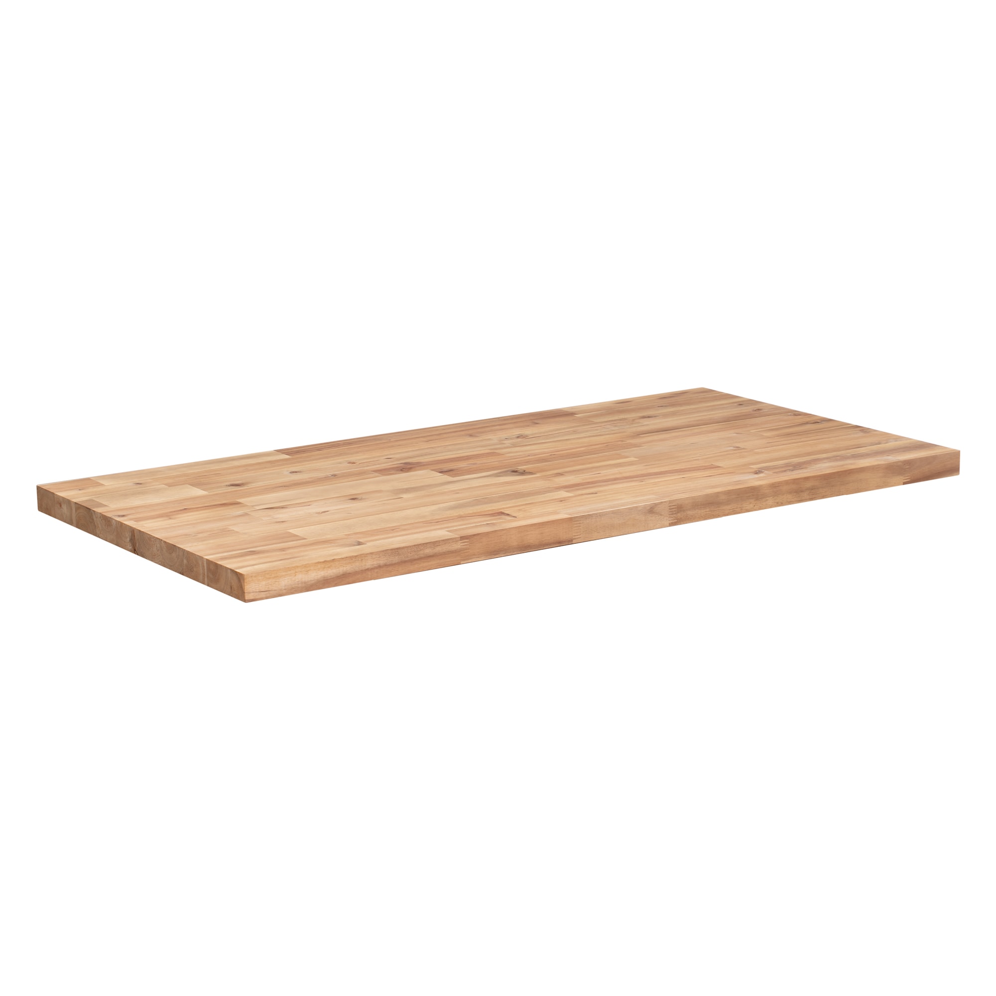 Sparrow Peak 6-ft x 39-in x 1.5-in Honey Stained Acacia Butcher Block ...