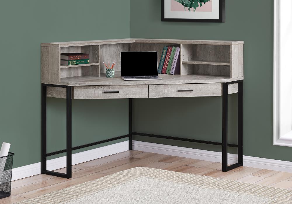 monarch specialties corner desk with hutch