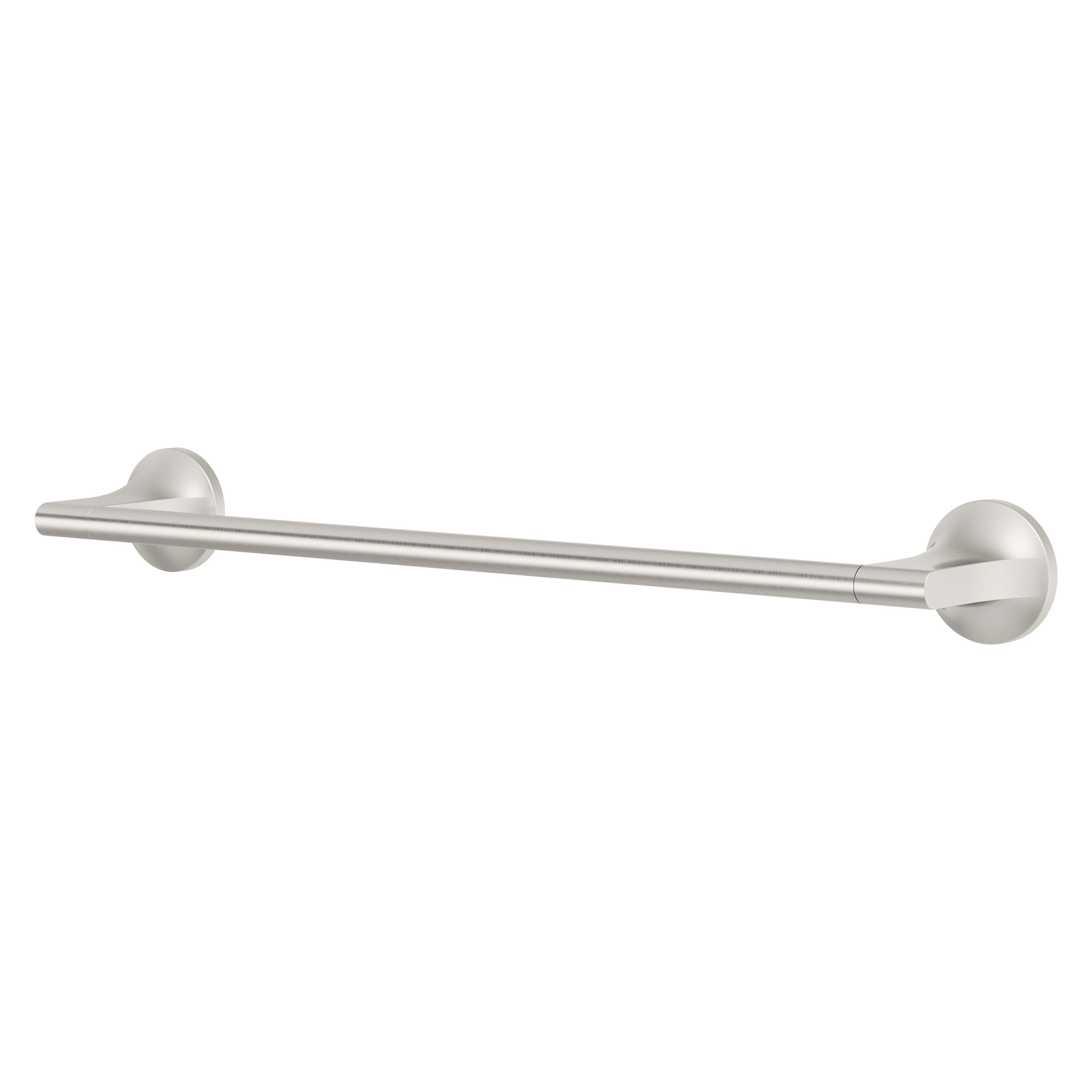 Pfister Pfirst Modern 18-in Spot Defense Brushed Nickel Wall-mount Single Towel Bar